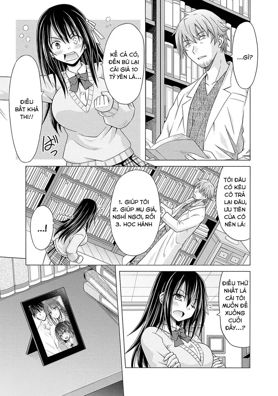 Shakkin 100 Oku No Kamimiko, Onsen Yado No Ossan Ni Kawareru Chapter 4 - Trang 4