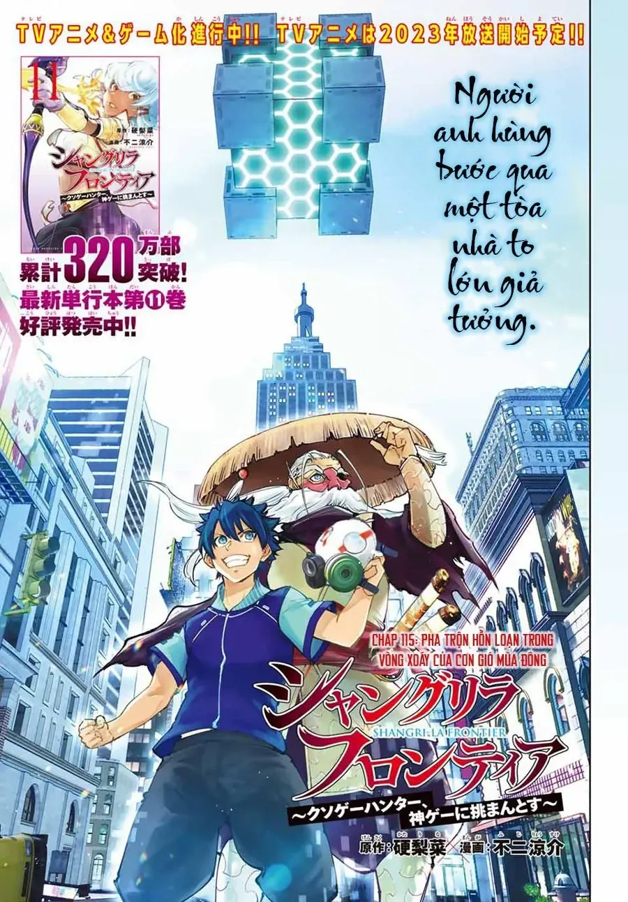 Shangri-La Frontier ~Kusoge Hunter, Kami-Gee Ni Idoman To Su~ Chapter 115 - Trang 3