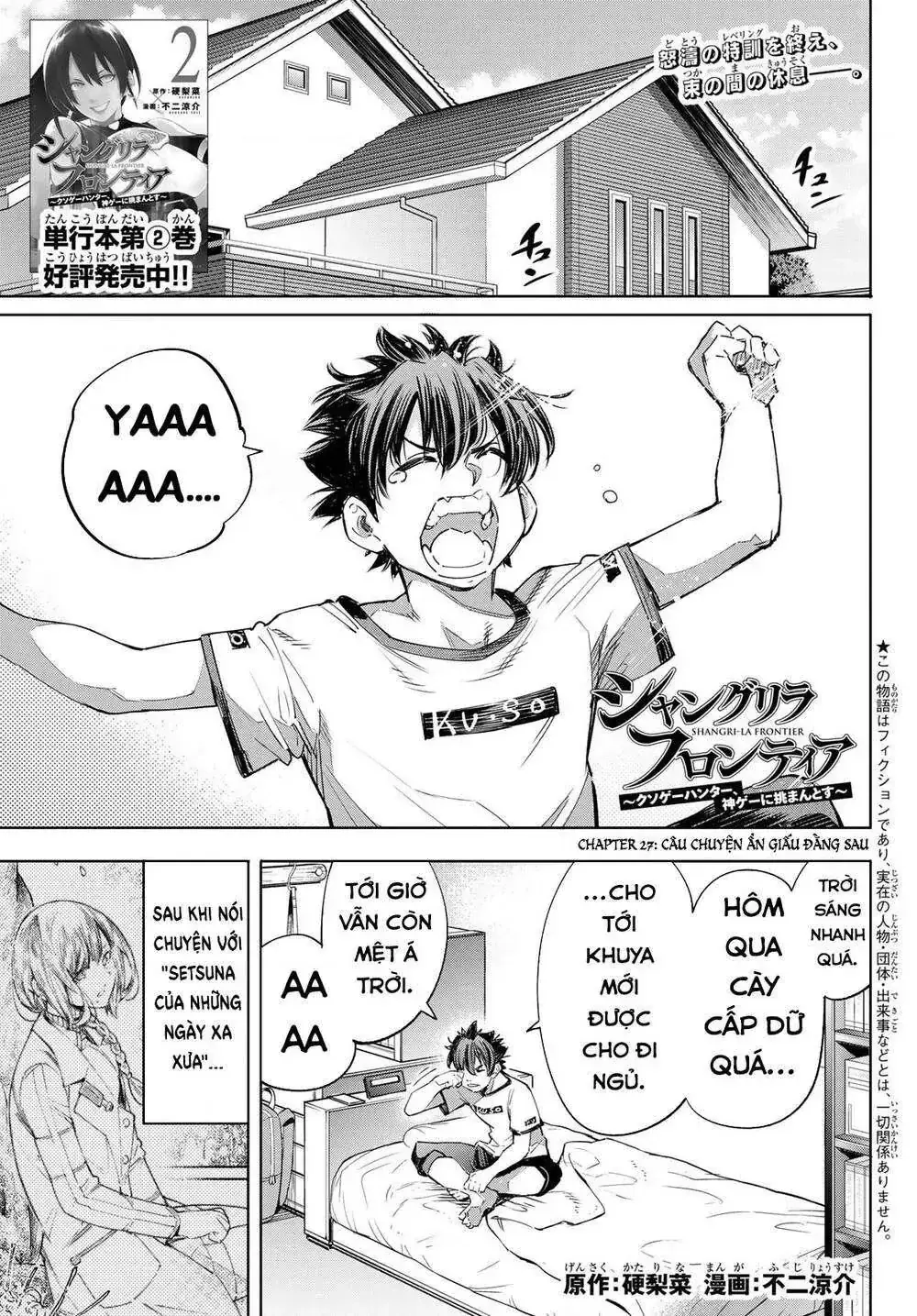 Shangri-La Frontier ~Kusoge Hunter, Kami-Gee Ni Idoman To Su~ Chapter 27 - Trang 4