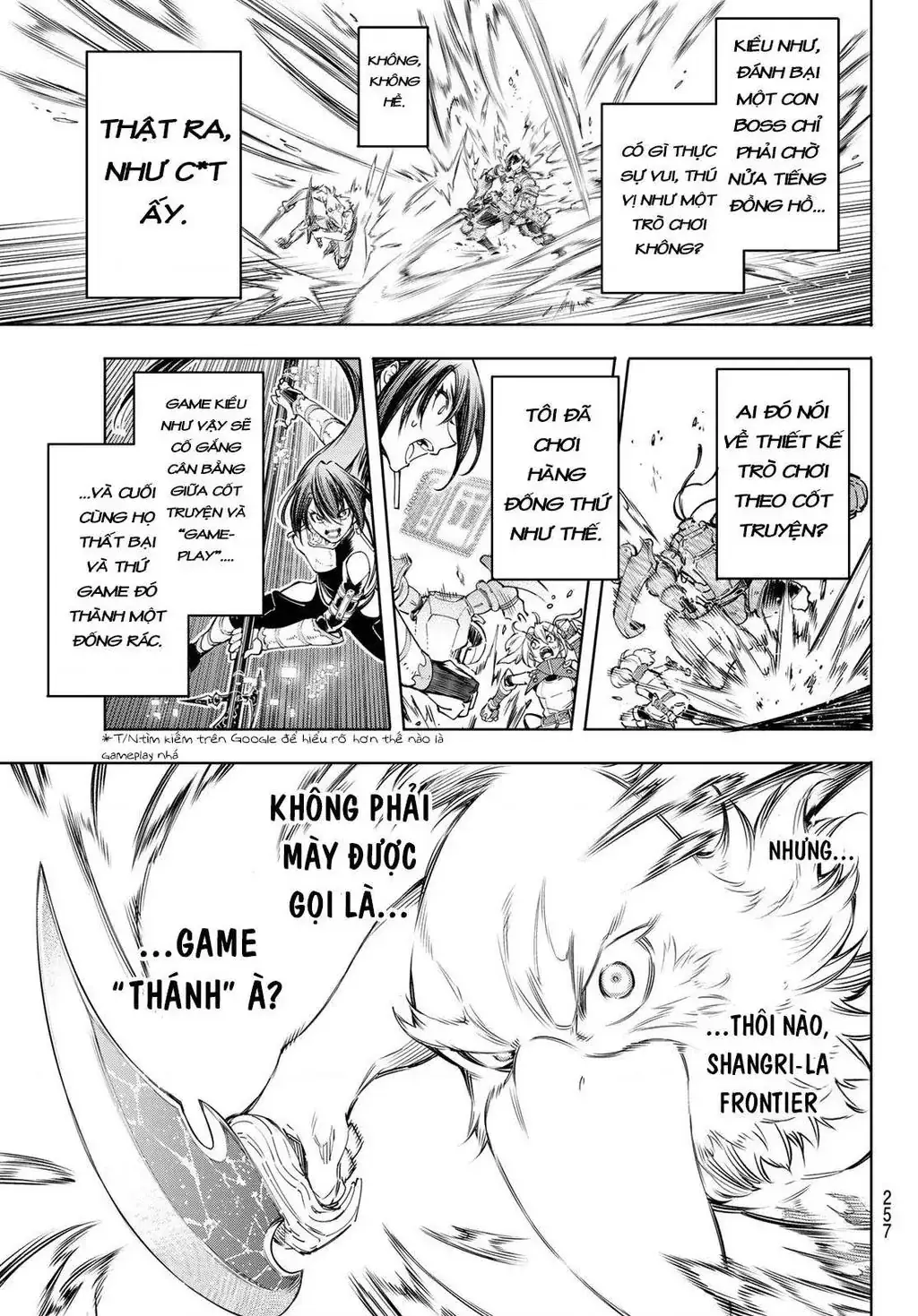 Shangri-La Frontier ~Kusoge Hunter, Kami-Gee Ni Idoman To Su~ Chapter 35 - Trang 16