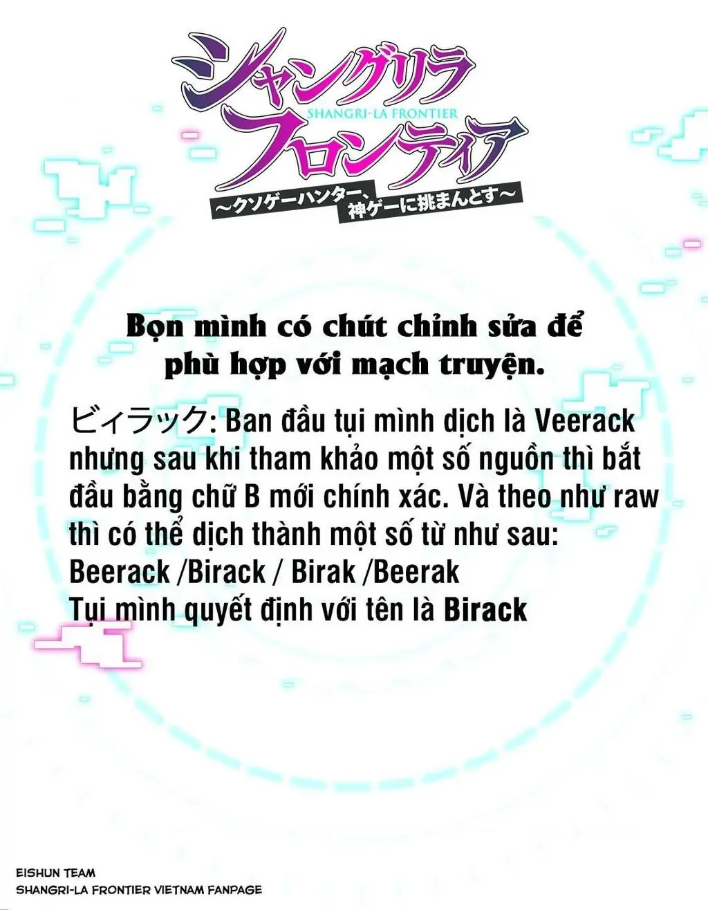 Shangri-La Frontier ~Kusoge Hunter, Kami-Gee Ni Idoman To Su~ Chapter 56 - Trang 22