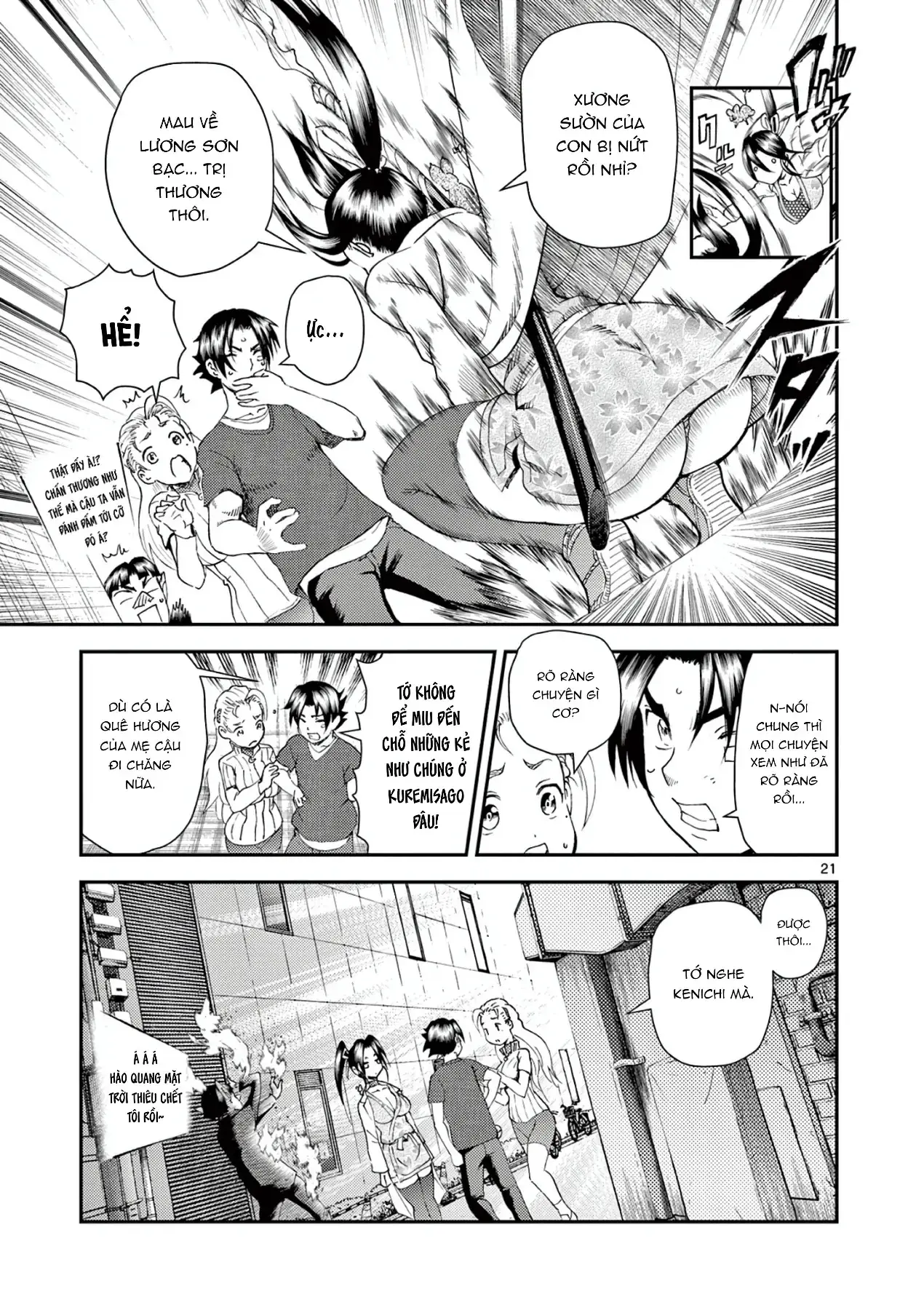 Shijou Saikyou No Deshi Kenichi 2: Tatsujin-Hen Chapter 5 - Trang 23