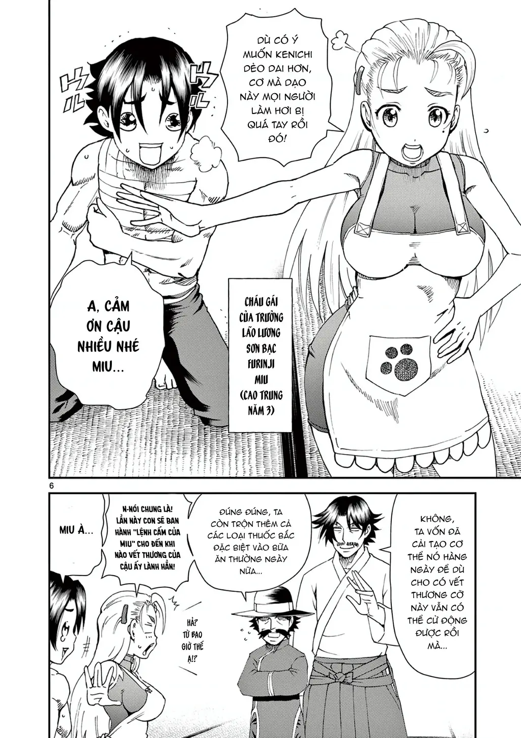 Shijou Saikyou No Deshi Kenichi 2: Tatsujin-Hen Chapter 6 - Trang 8