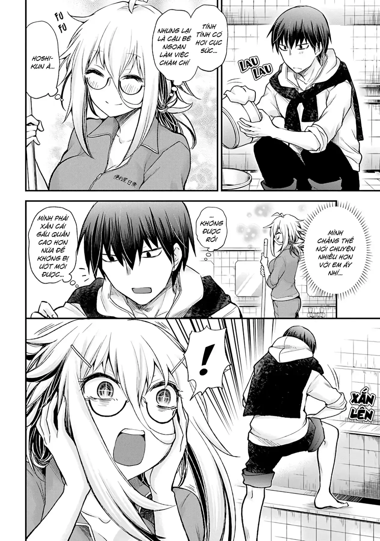 Shingeki No Eroko-San: Hen Na Oneesan Wa Danshi Kousei To Nakayoku Naritai Chapter 1 - Trang 17