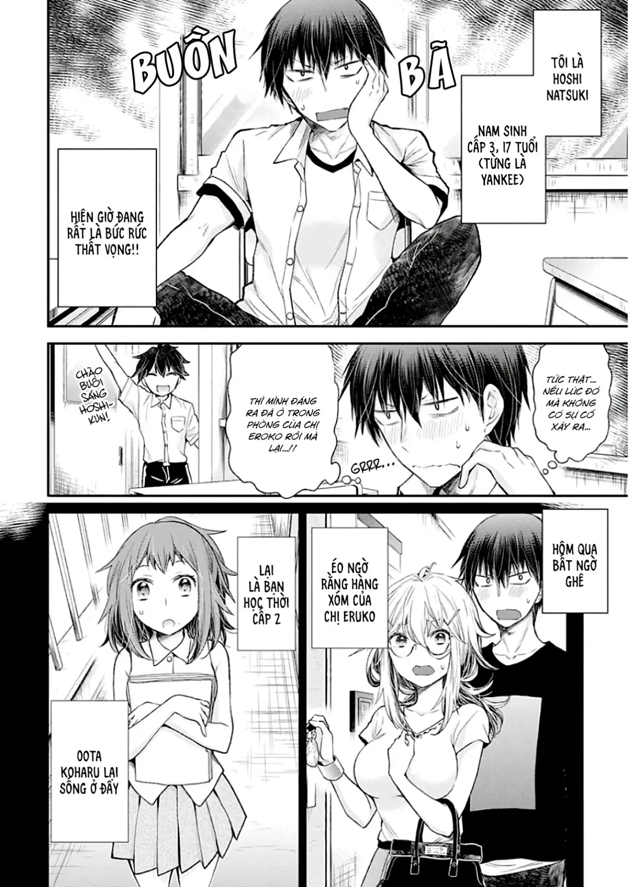 Shingeki No Eroko-San: Hen Na Oneesan Wa Danshi Kousei To Nakayoku Naritai Chapter 10 - Trang 3
