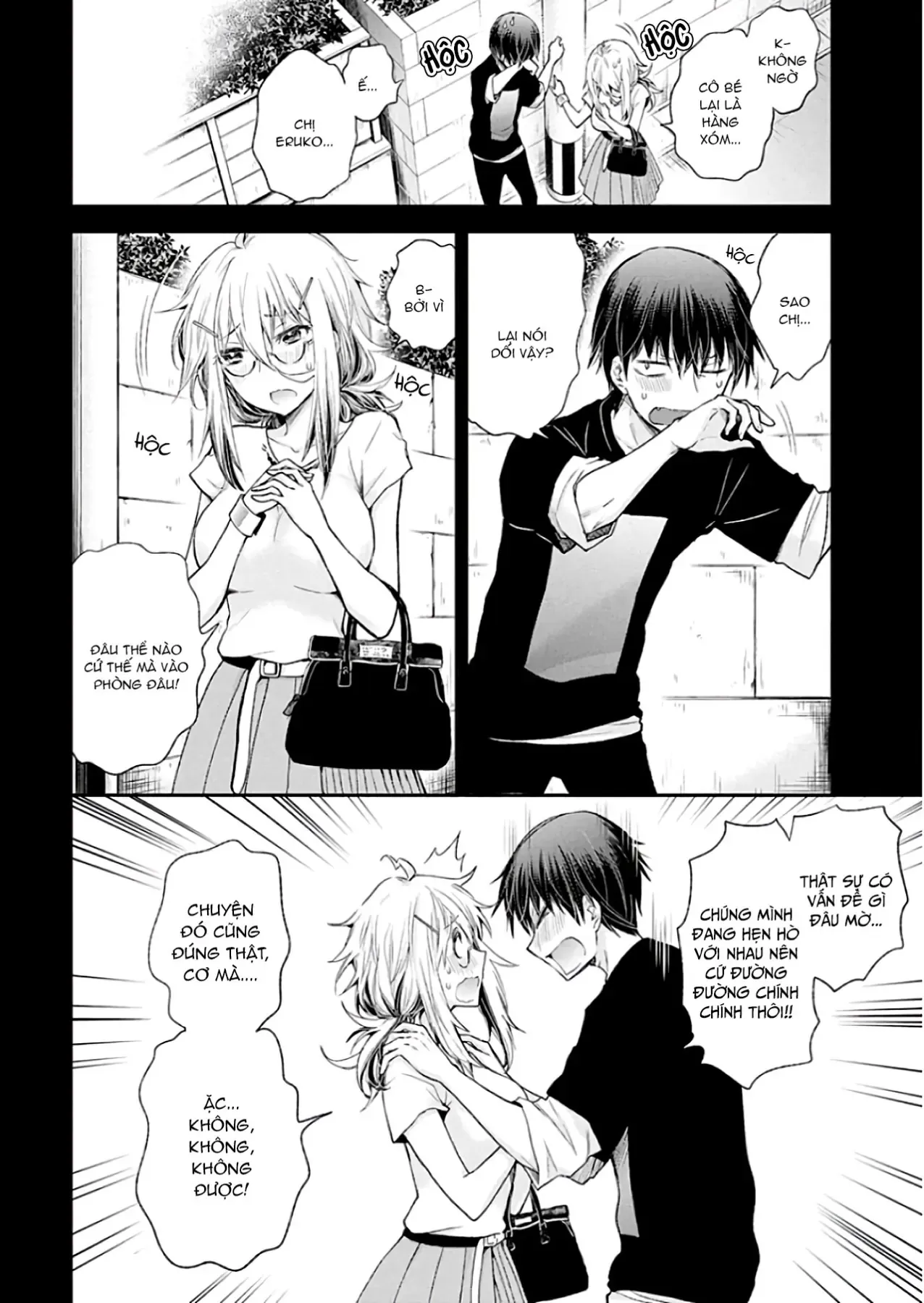 Shingeki No Eroko-San: Hen Na Oneesan Wa Danshi Kousei To Nakayoku Naritai Chapter 10 - Trang 5