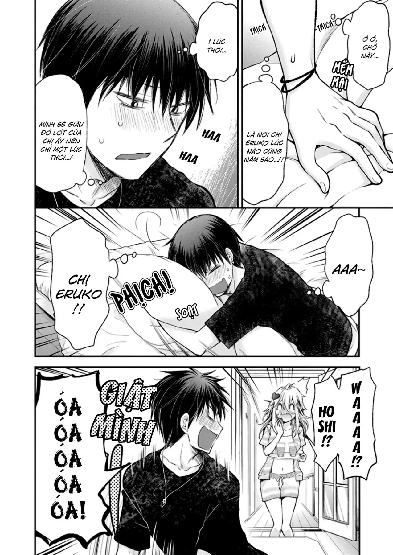Shingeki No Eroko-San: Hen Na Oneesan Wa Danshi Kousei To Nakayoku Naritai Chapter 11 - Trang 10