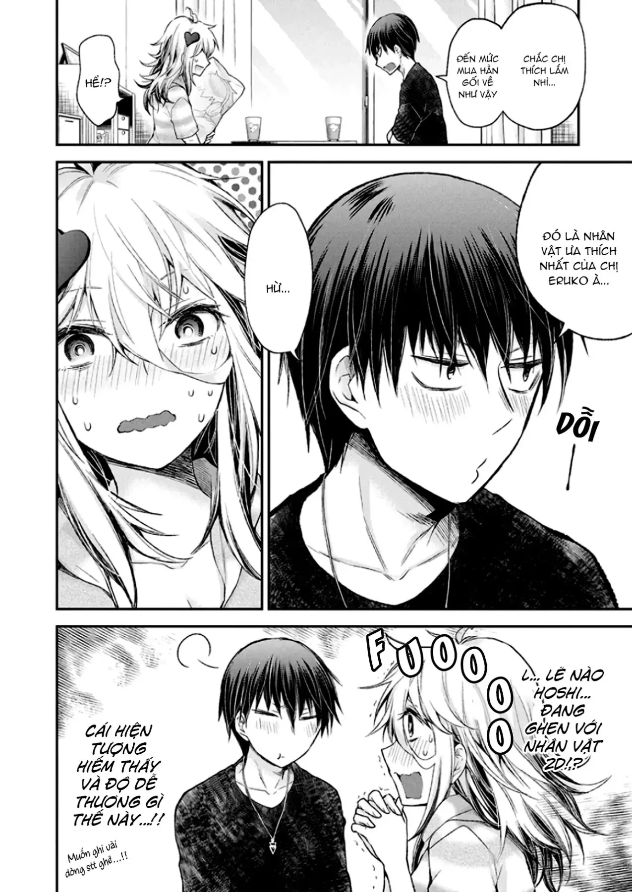Shingeki No Eroko-San: Hen Na Oneesan Wa Danshi Kousei To Nakayoku Naritai Chapter 11 - Trang 12