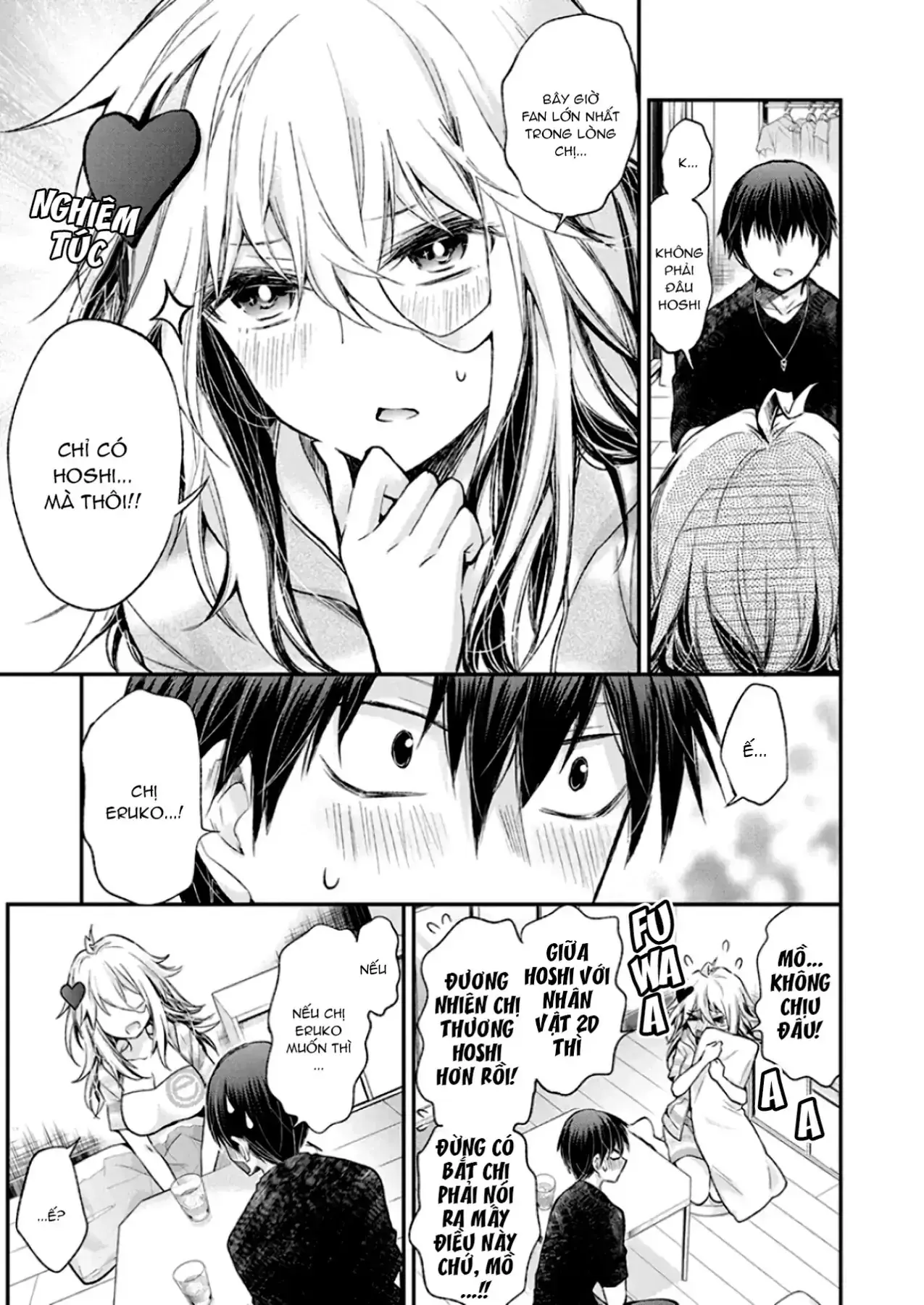 Shingeki No Eroko-San: Hen Na Oneesan Wa Danshi Kousei To Nakayoku Naritai Chapter 11 - Trang 13