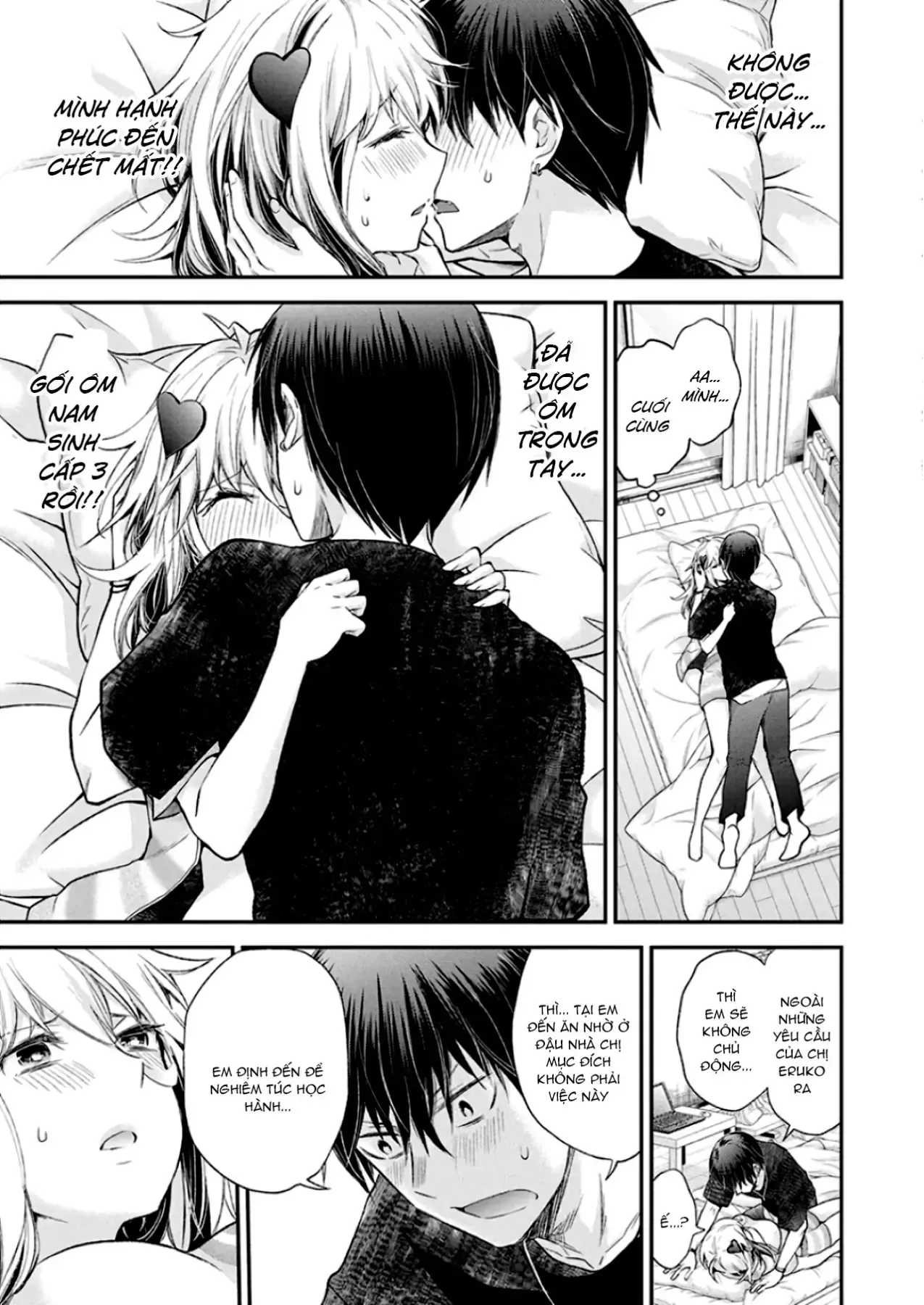 Shingeki No Eroko-San: Hen Na Oneesan Wa Danshi Kousei To Nakayoku Naritai Chapter 11 - Trang 17