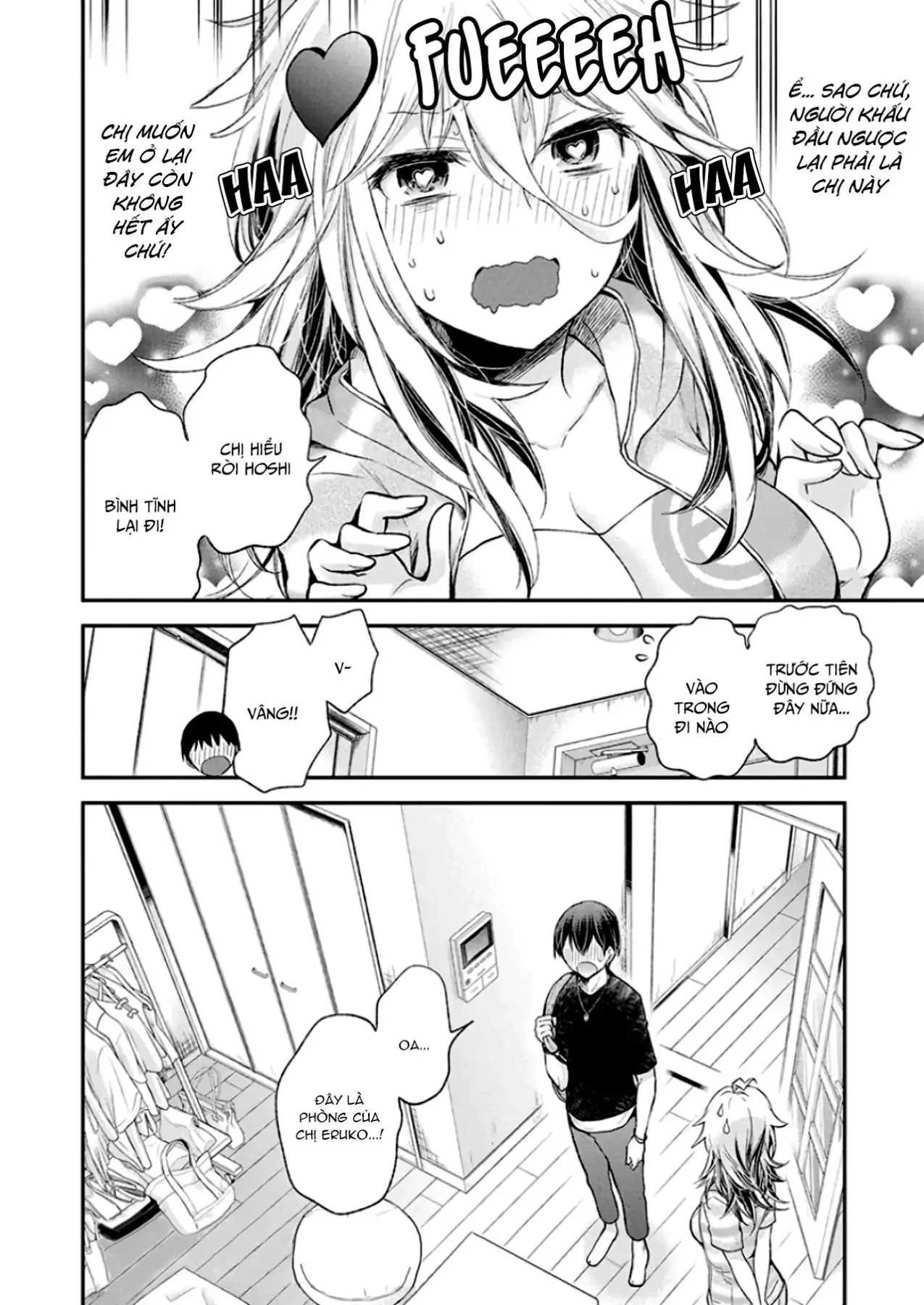 Shingeki No Eroko-San: Hen Na Oneesan Wa Danshi Kousei To Nakayoku Naritai Chapter 11 - Trang 6