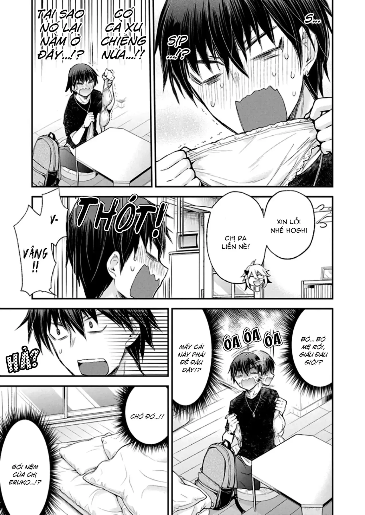 Shingeki No Eroko-San: Hen Na Oneesan Wa Danshi Kousei To Nakayoku Naritai Chapter 11 - Trang 9