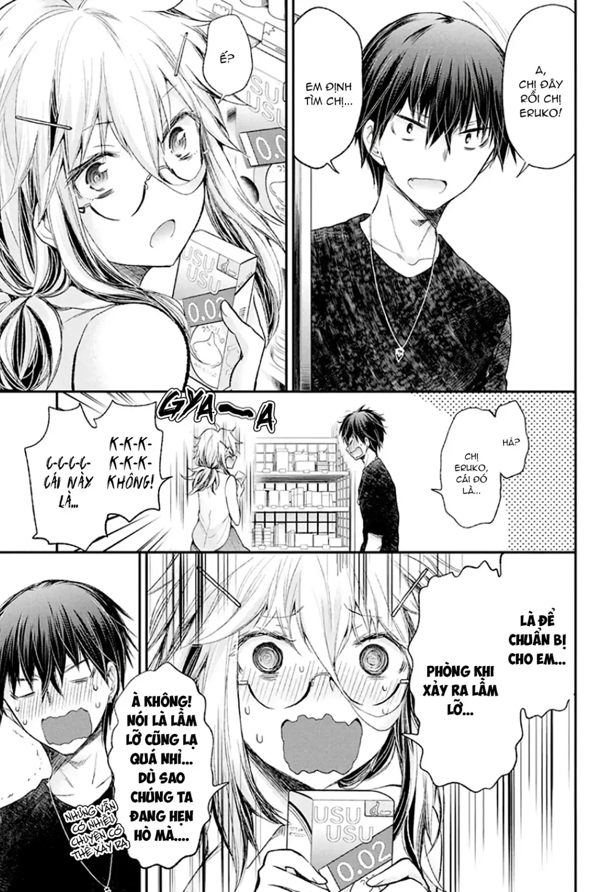 Shingeki No Eroko-San: Hen Na Oneesan Wa Danshi Kousei To Nakayoku Naritai Chapter 12 - Trang 18