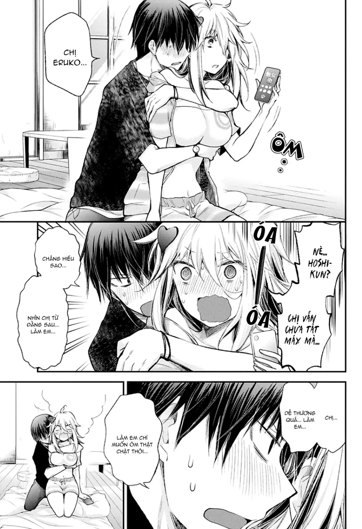 Shingeki No Eroko-San: Hen Na Oneesan Wa Danshi Kousei To Nakayoku Naritai Chapter 12 - Trang 4