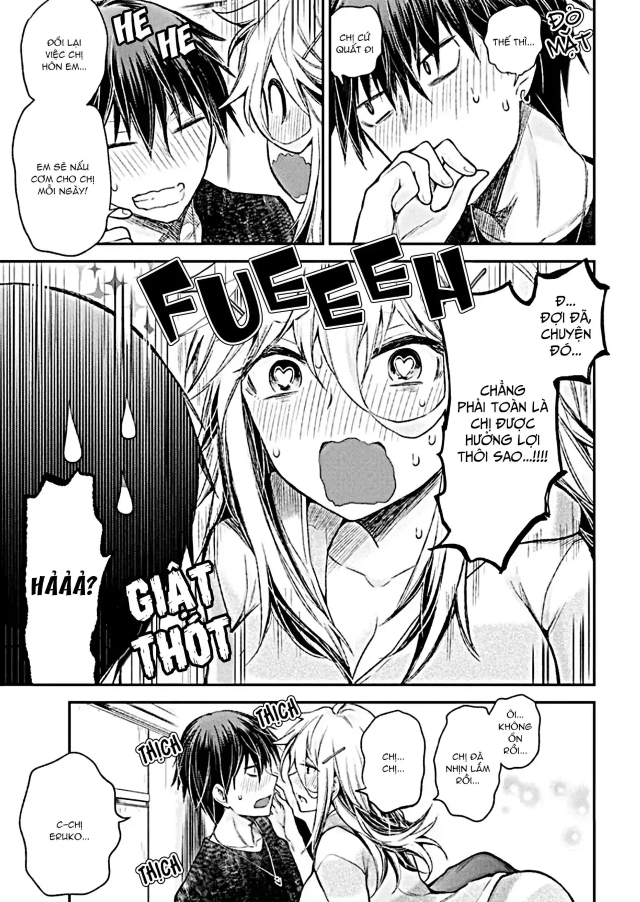 Shingeki No Eroko-San: Hen Na Oneesan Wa Danshi Kousei To Nakayoku Naritai Chapter 13 - Trang 12
