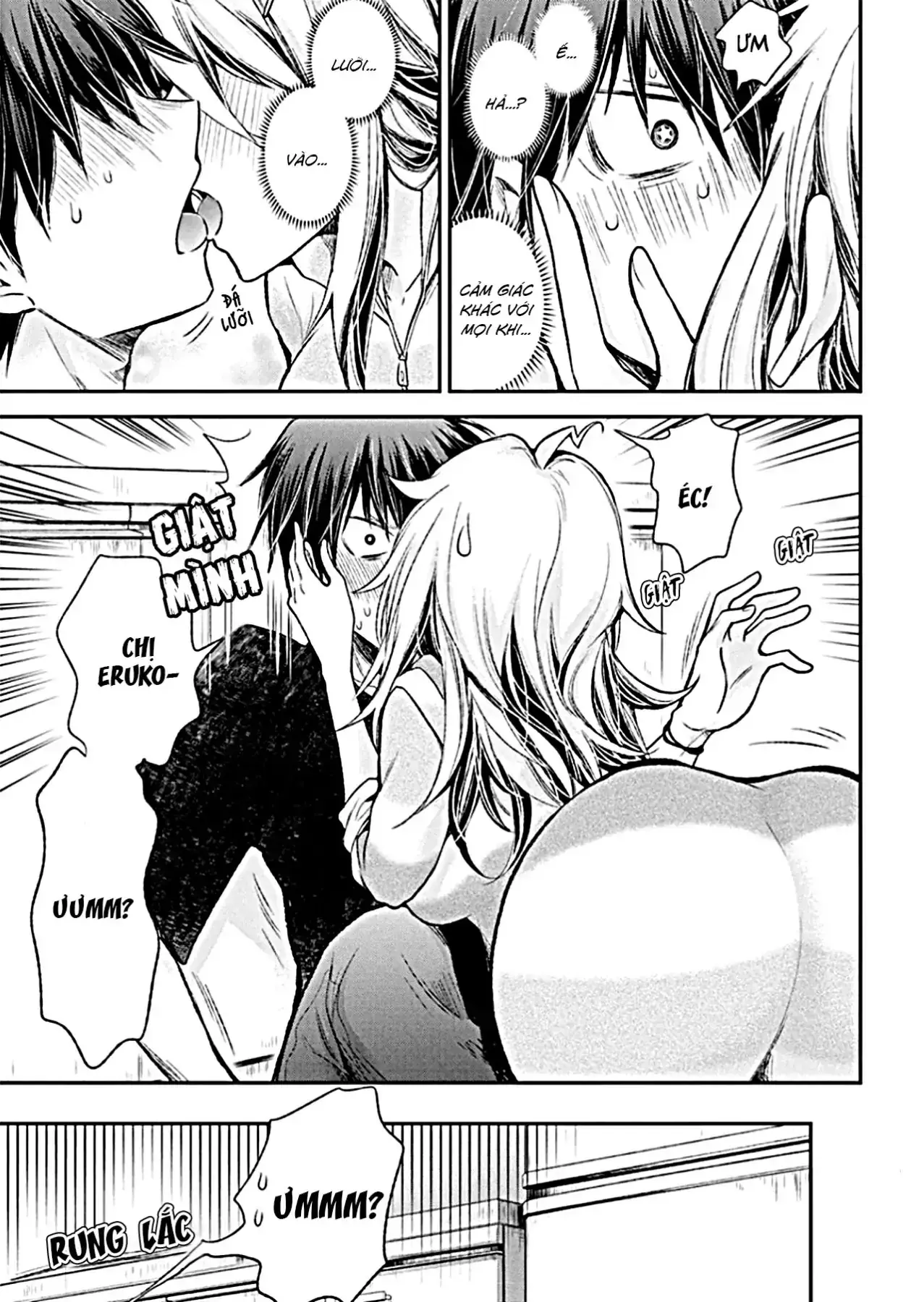 Shingeki No Eroko-San: Hen Na Oneesan Wa Danshi Kousei To Nakayoku Naritai Chapter 13 - Trang 14