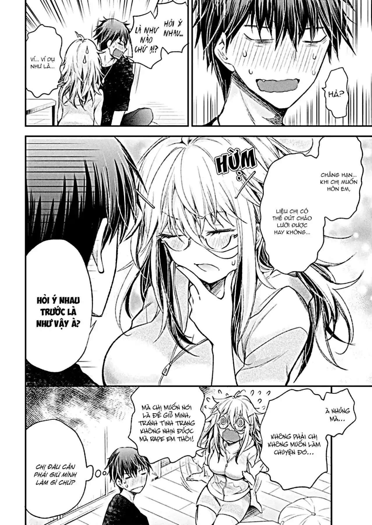 Shingeki No Eroko-San: Hen Na Oneesan Wa Danshi Kousei To Nakayoku Naritai Chapter 13 - Trang 17