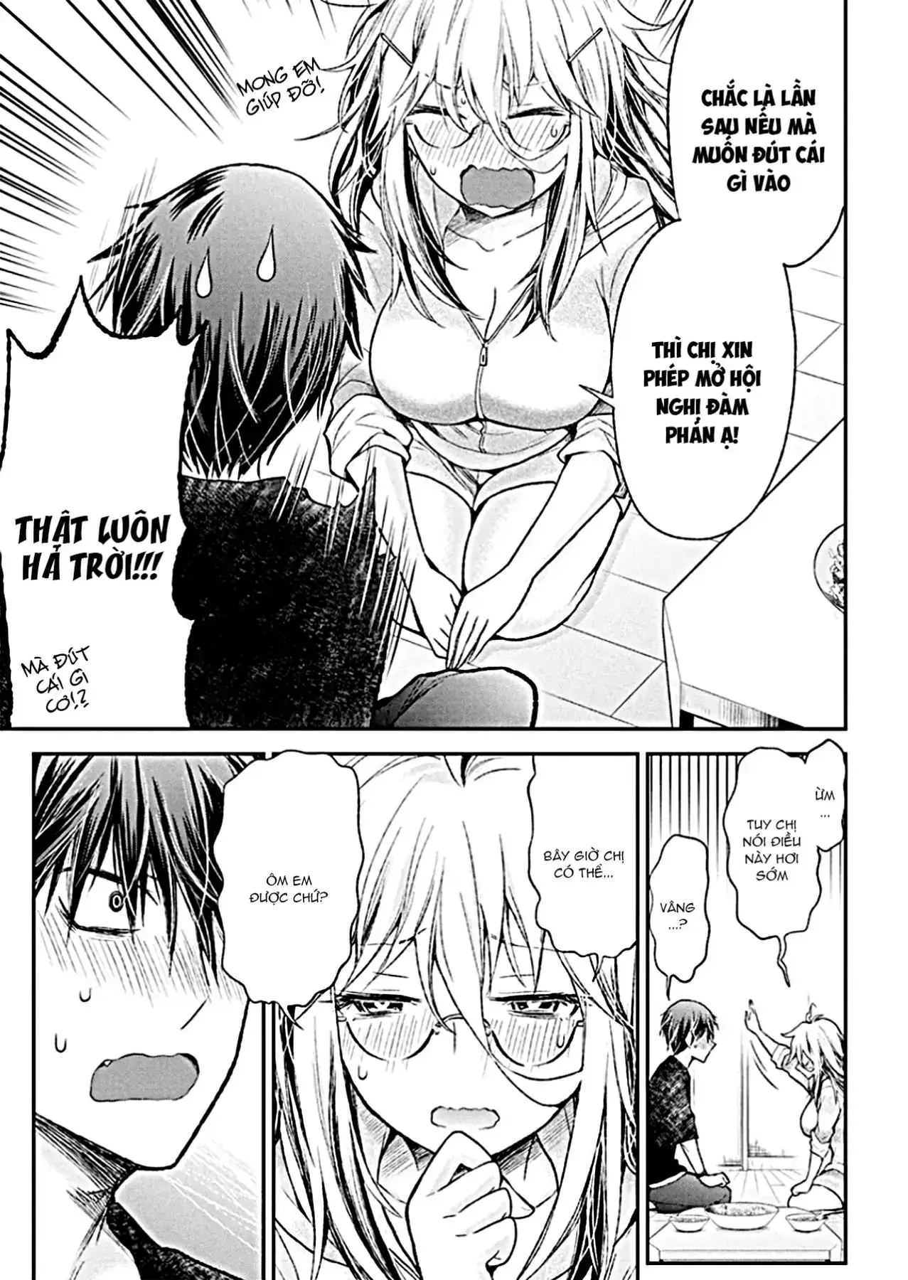 Shingeki No Eroko-San: Hen Na Oneesan Wa Danshi Kousei To Nakayoku Naritai Chapter 13 - Trang 18