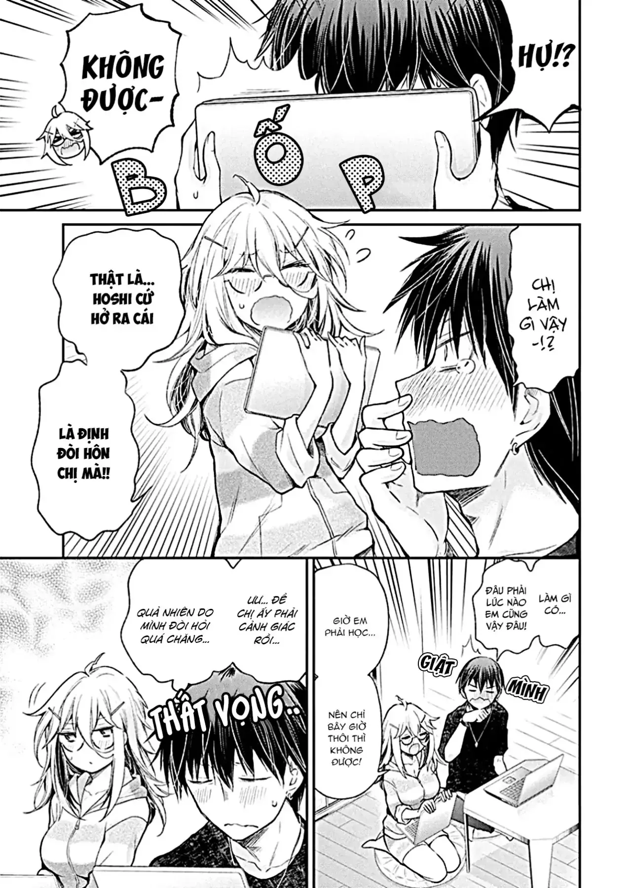 Shingeki No Eroko-San: Hen Na Oneesan Wa Danshi Kousei To Nakayoku Naritai Chapter 13 - Trang 4