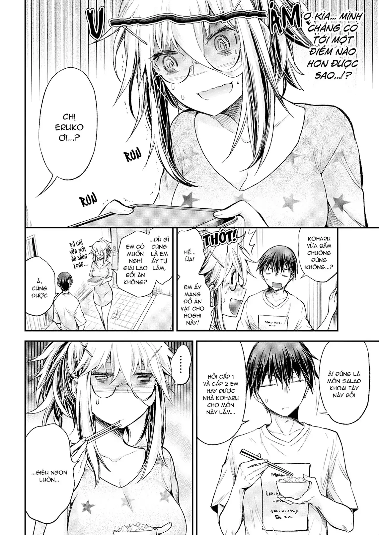 Shingeki No Eroko-San: Hen Na Oneesan Wa Danshi Kousei To Nakayoku Naritai Chapter 14 - Trang 15