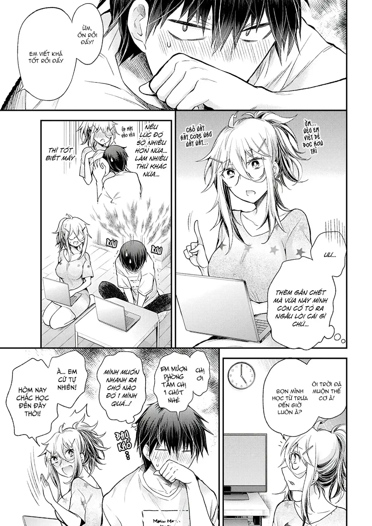 Shingeki No Eroko-San: Hen Na Oneesan Wa Danshi Kousei To Nakayoku Naritai Chapter 15 - Trang 11