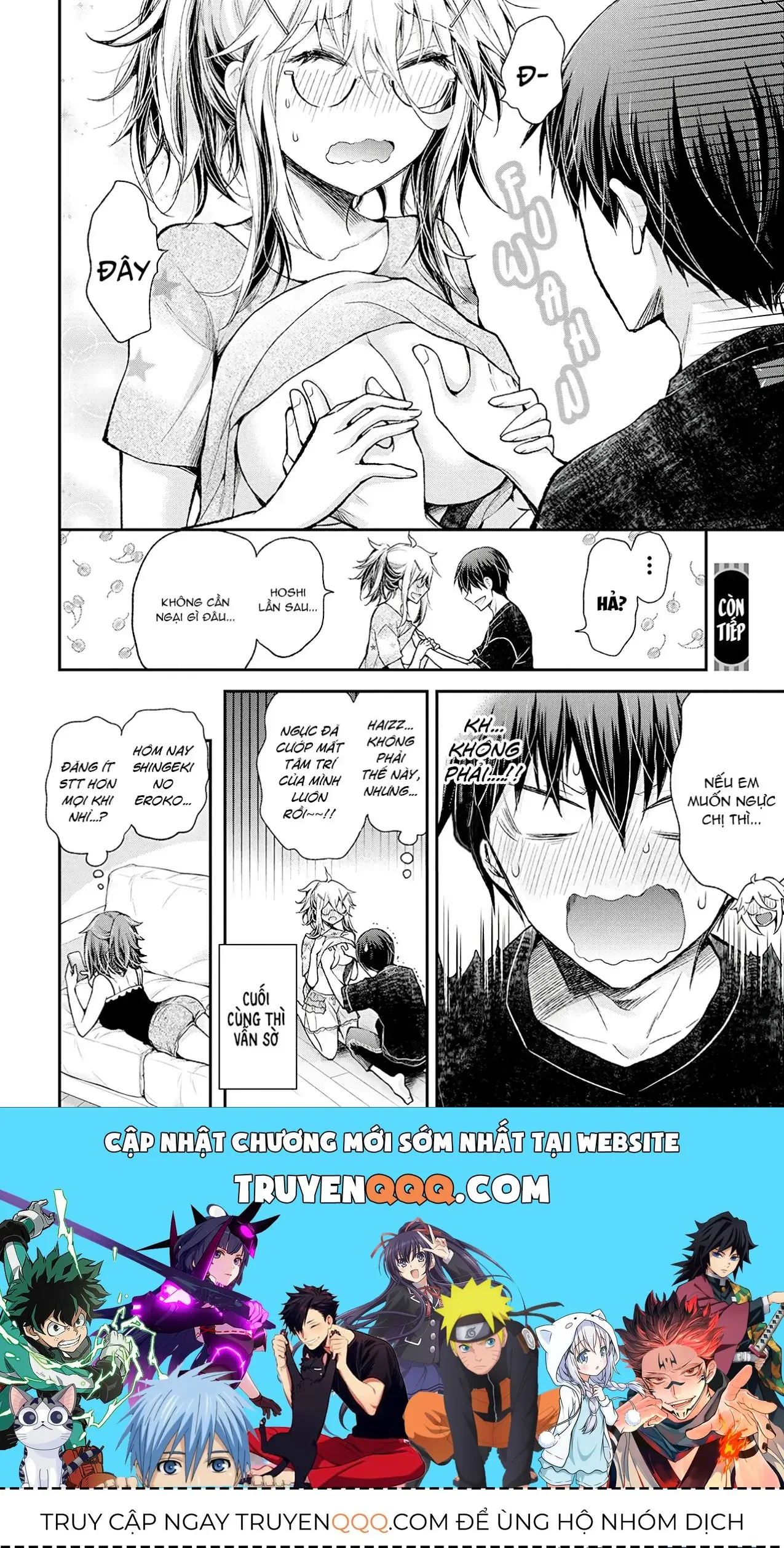 Shingeki No Eroko-San: Hen Na Oneesan Wa Danshi Kousei To Nakayoku Naritai Chapter 15 - Trang 22