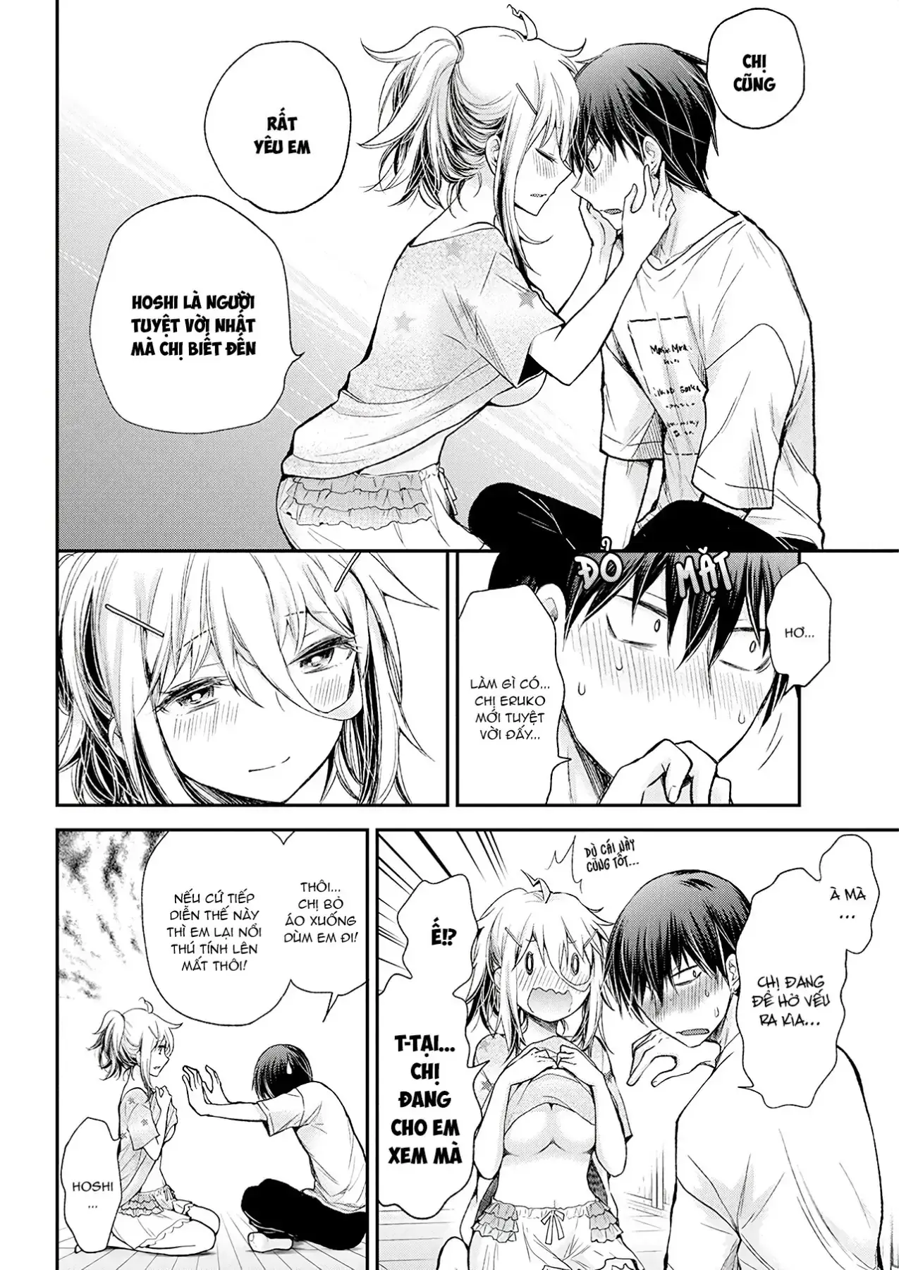 Shingeki No Eroko-San: Hen Na Oneesan Wa Danshi Kousei To Nakayoku Naritai Chapter 15 - Trang 8