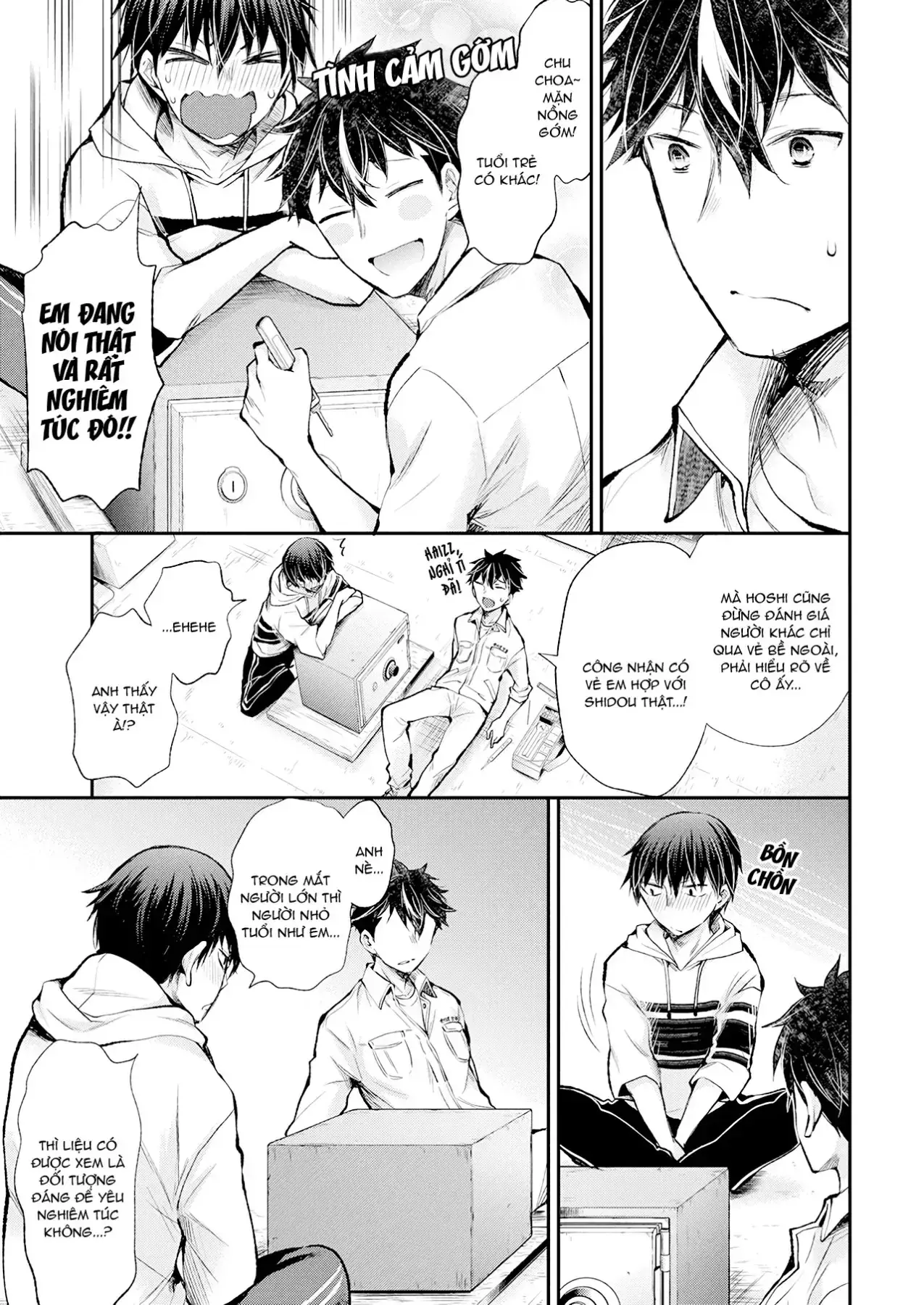 Shingeki No Eroko-San: Hen Na Oneesan Wa Danshi Kousei To Nakayoku Naritai Chapter 16 - Trang 13