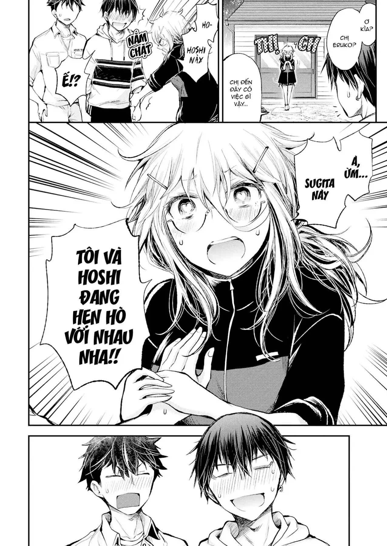 Shingeki No Eroko-San: Hen Na Oneesan Wa Danshi Kousei To Nakayoku Naritai Chapter 16 - Trang 16