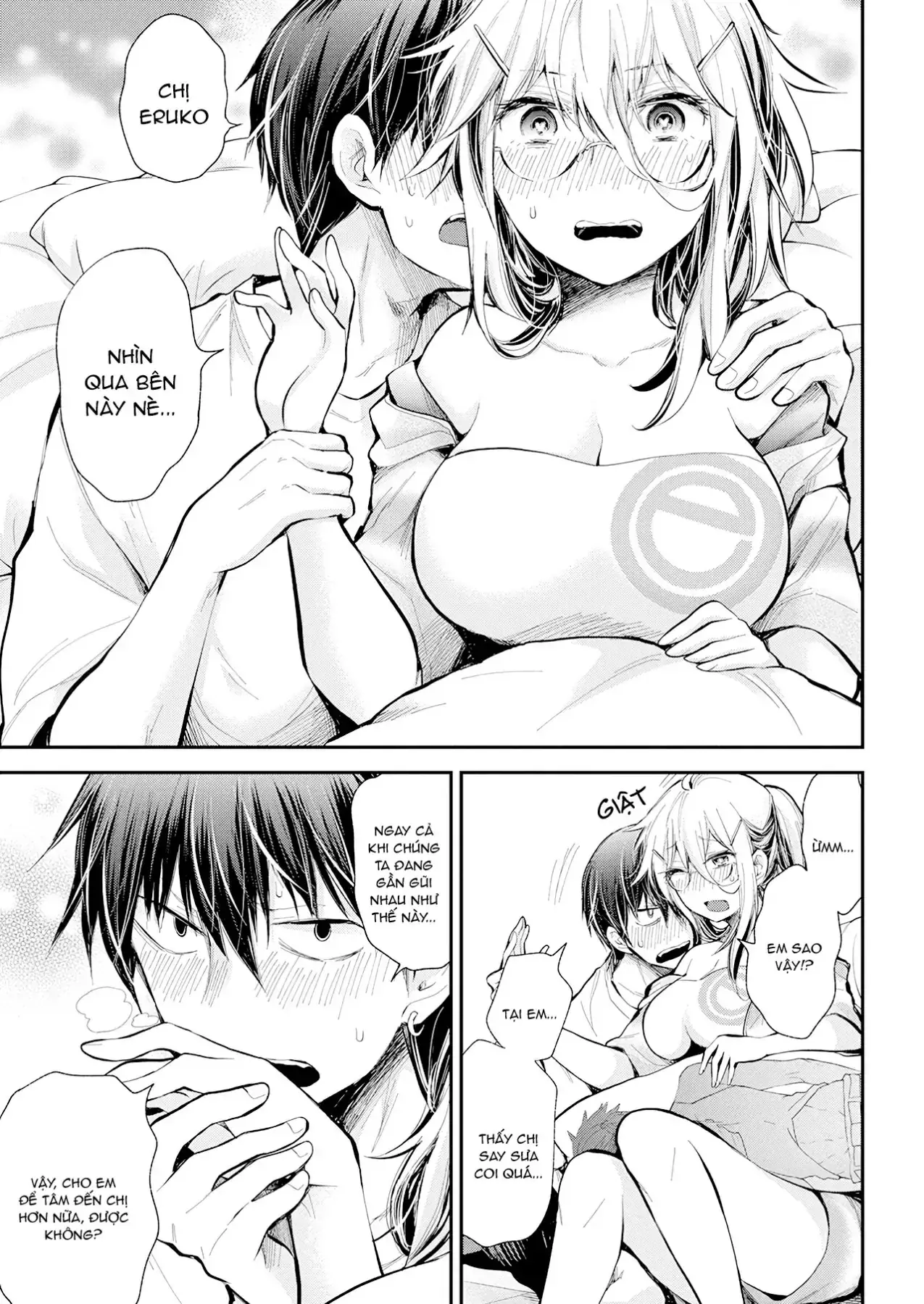 Shingeki No Eroko-San: Hen Na Oneesan Wa Danshi Kousei To Nakayoku Naritai Chapter 17 - Trang 14