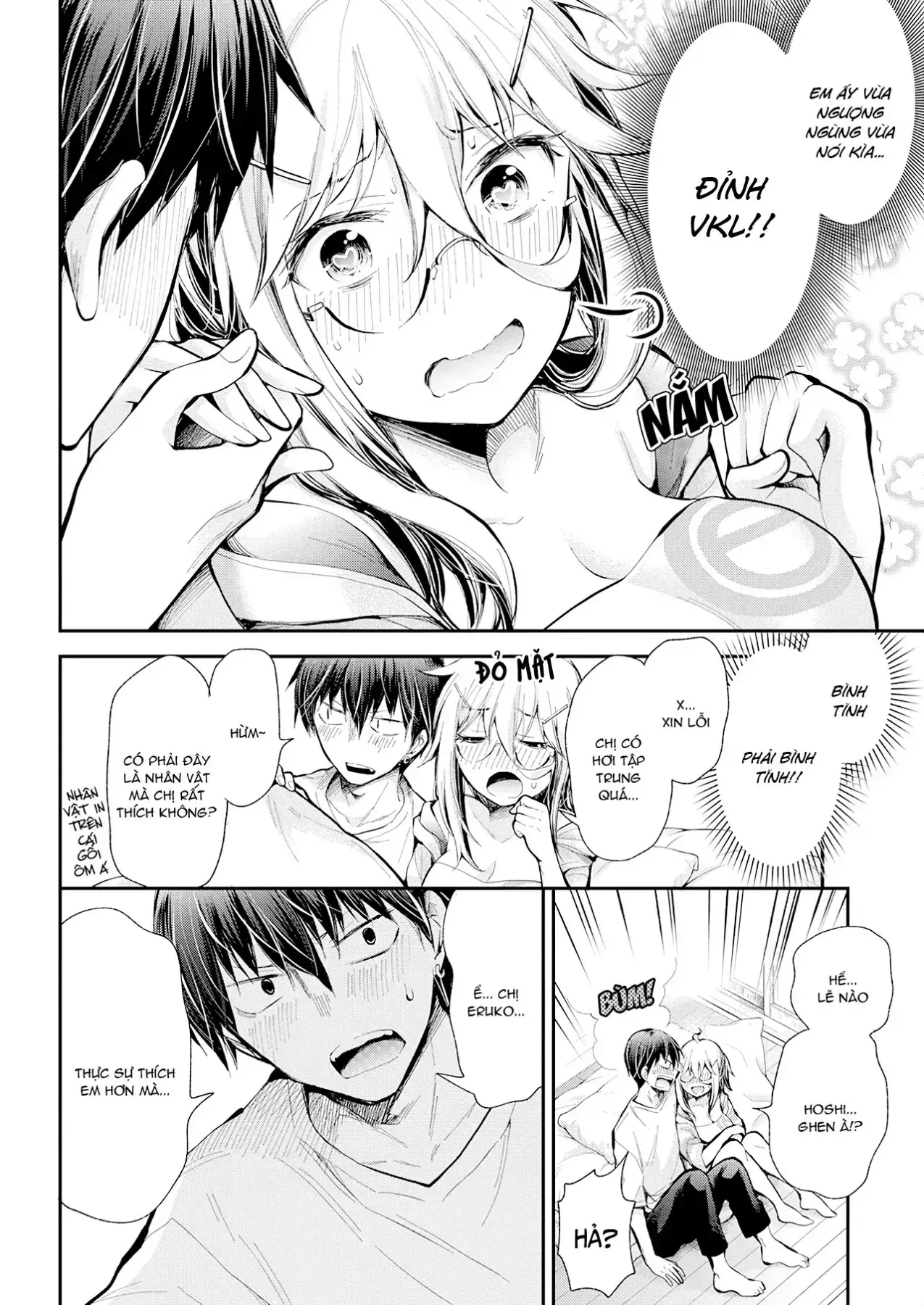 Shingeki No Eroko-San: Hen Na Oneesan Wa Danshi Kousei To Nakayoku Naritai Chapter 17 - Trang 15