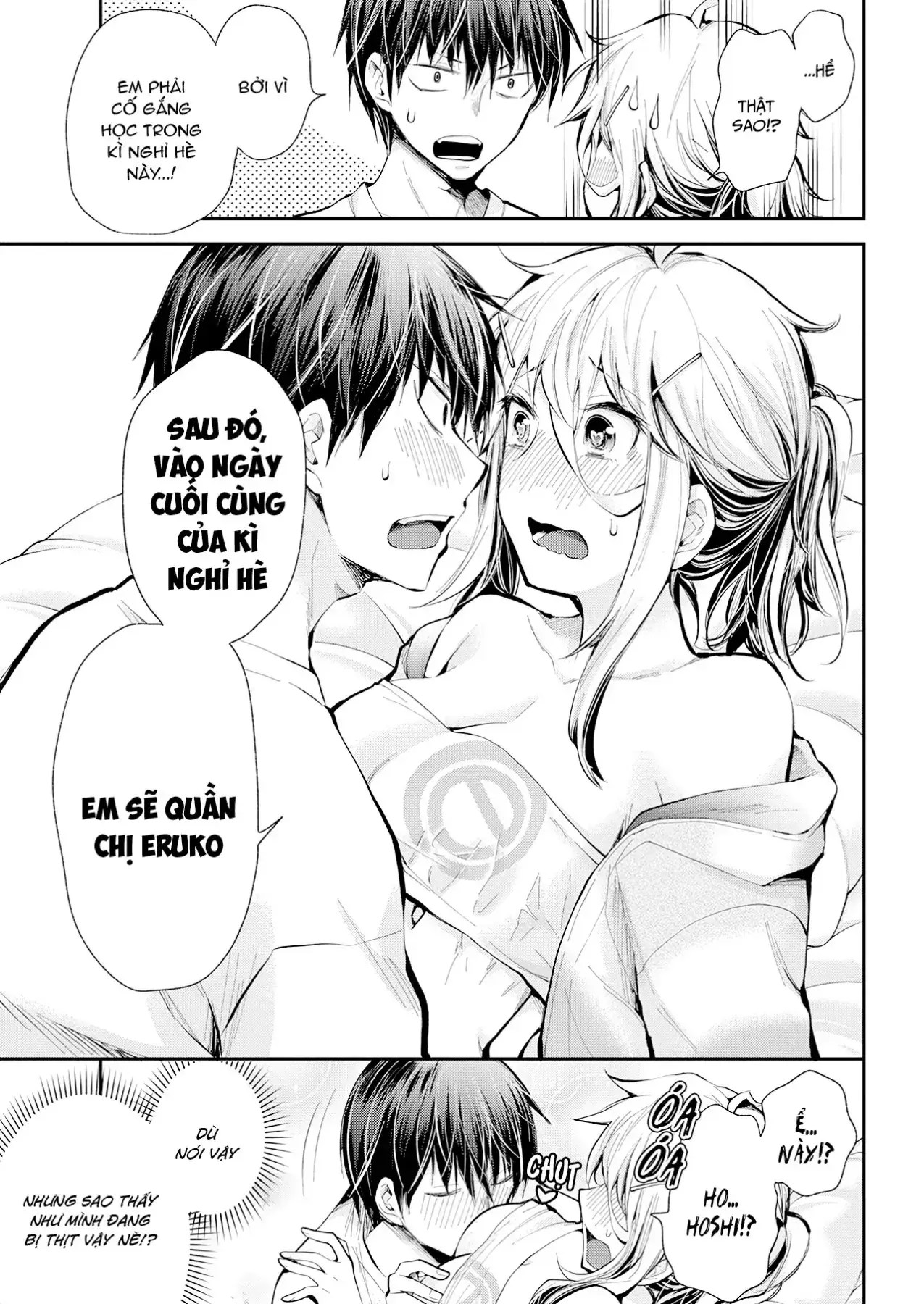 Shingeki No Eroko-San: Hen Na Oneesan Wa Danshi Kousei To Nakayoku Naritai Chapter 17 - Trang 18