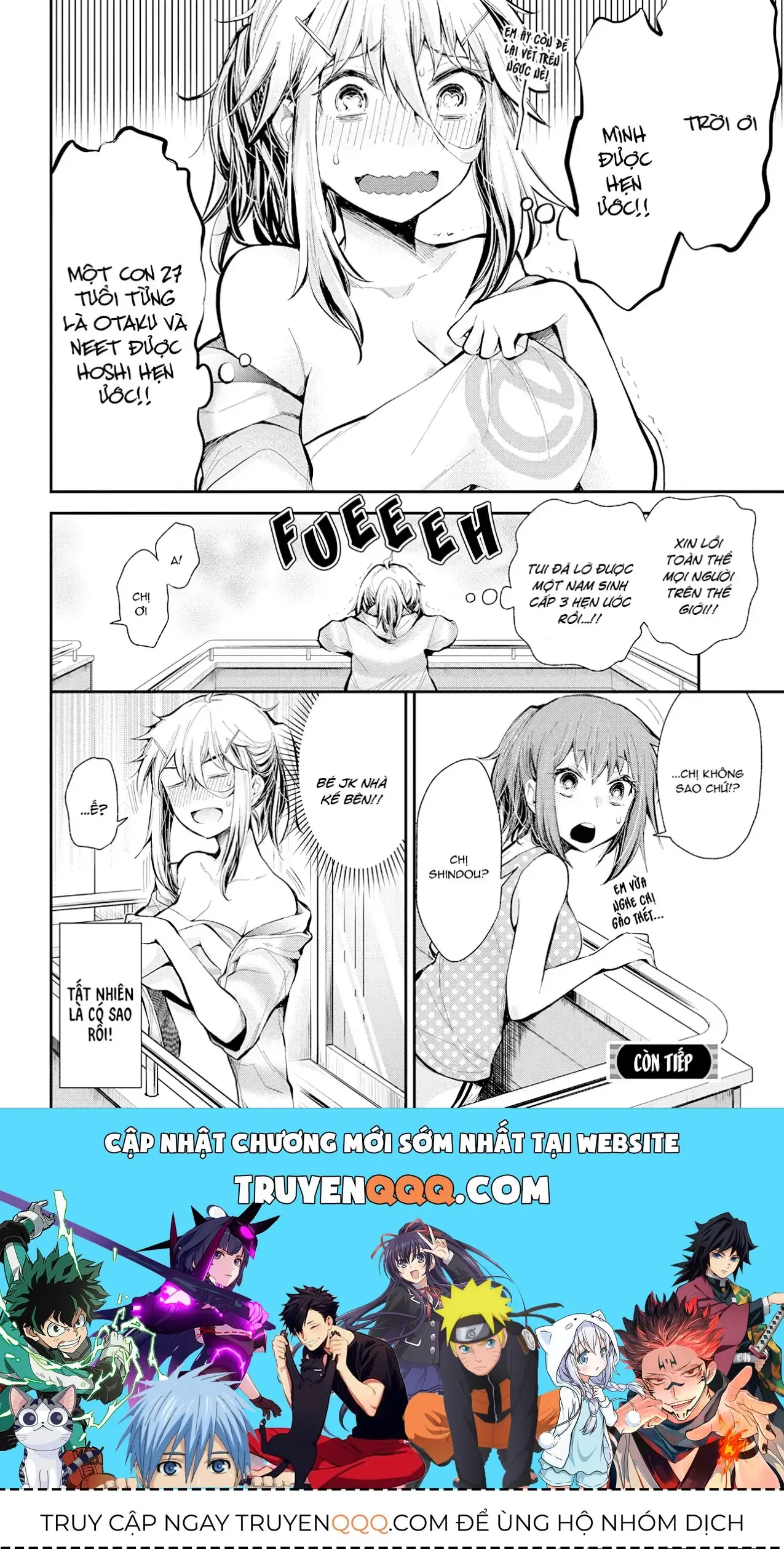 Shingeki No Eroko-San: Hen Na Oneesan Wa Danshi Kousei To Nakayoku Naritai Chapter 17 - Trang 21