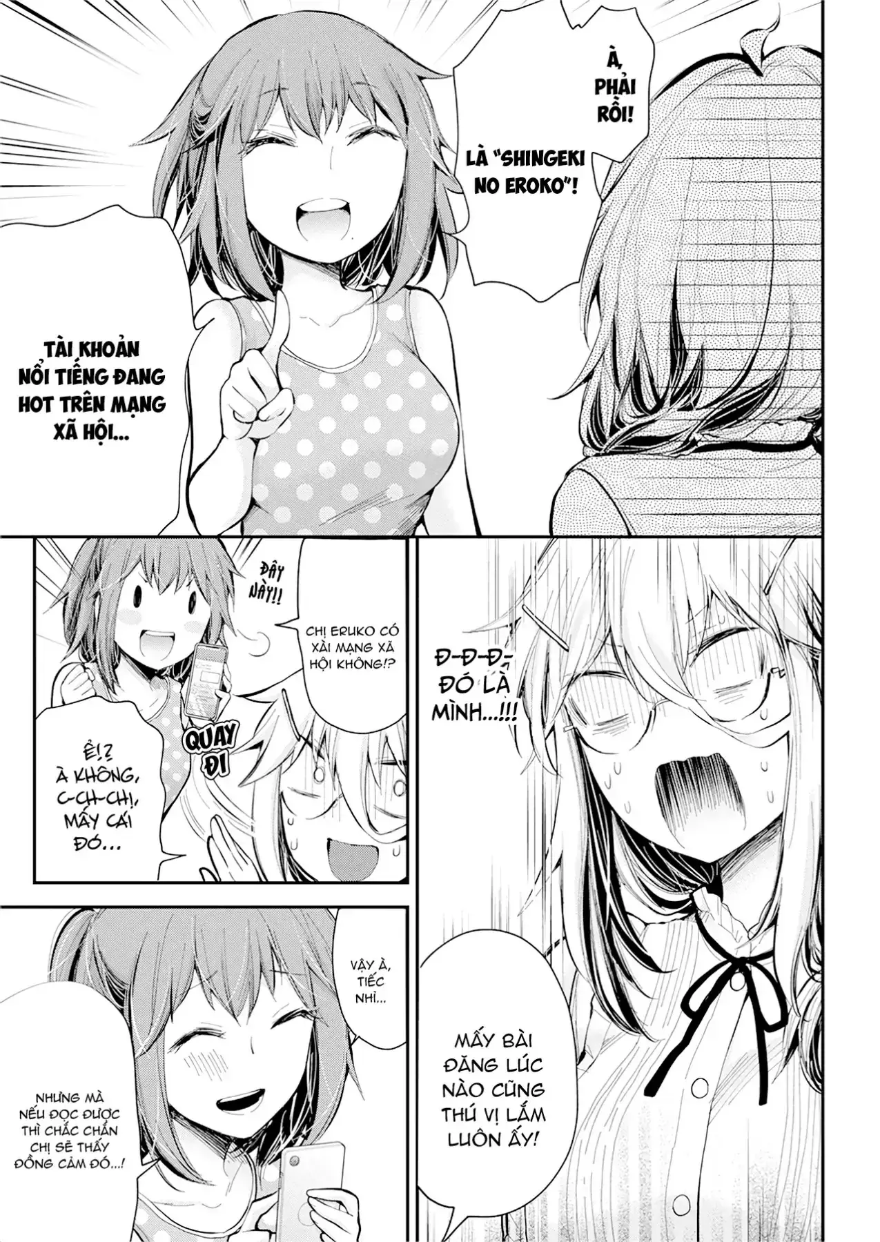 Shingeki No Eroko-San: Hen Na Oneesan Wa Danshi Kousei To Nakayoku Naritai Chapter 18 - Trang 16
