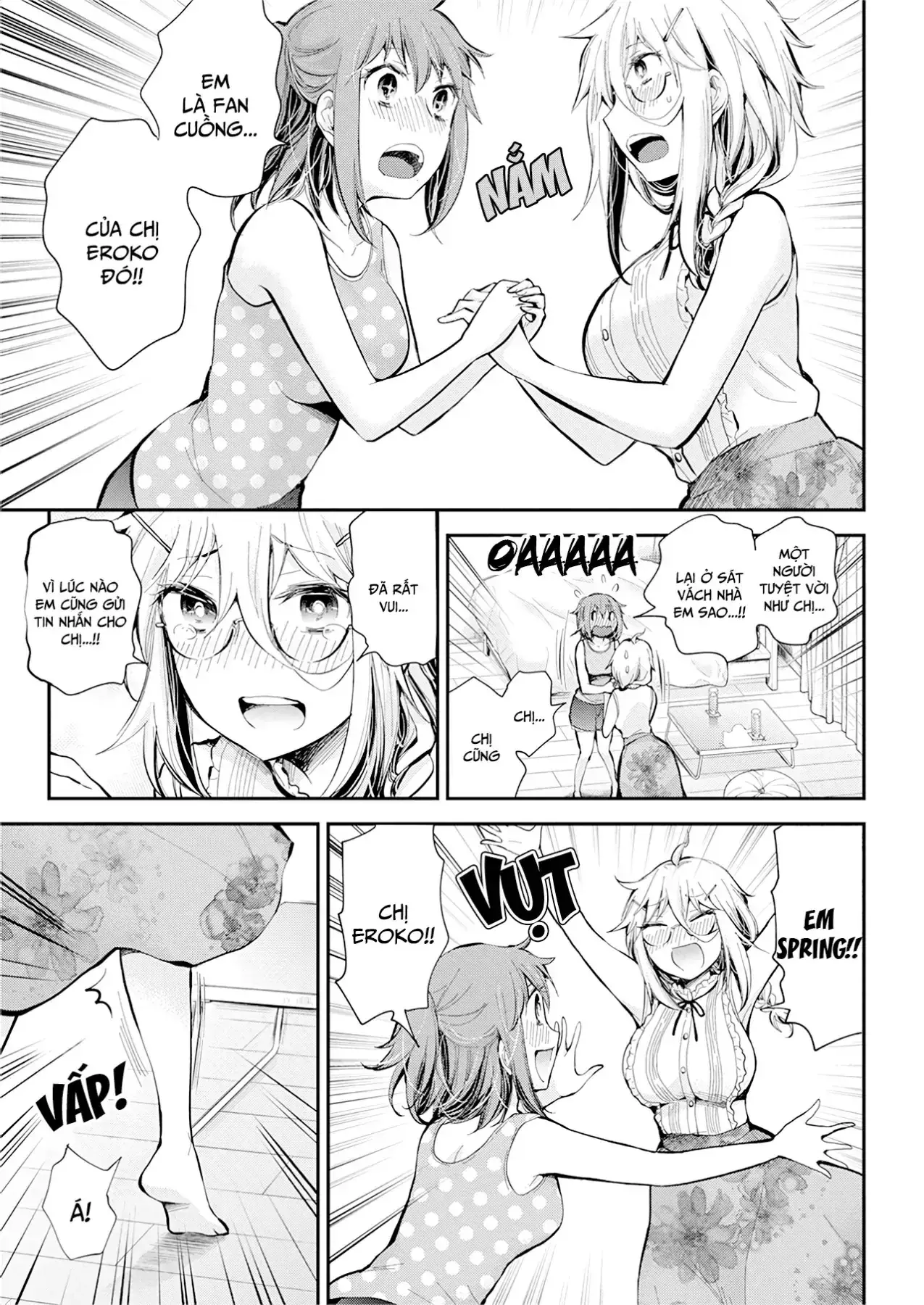 Shingeki No Eroko-San: Hen Na Oneesan Wa Danshi Kousei To Nakayoku Naritai Chapter 18 - Trang 20