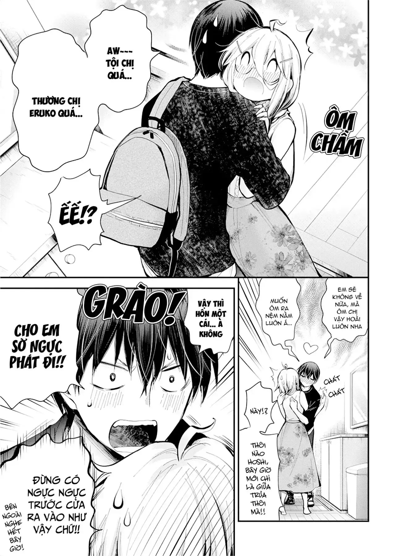 Shingeki No Eroko-San: Hen Na Oneesan Wa Danshi Kousei To Nakayoku Naritai Chapter 18 - Trang 4