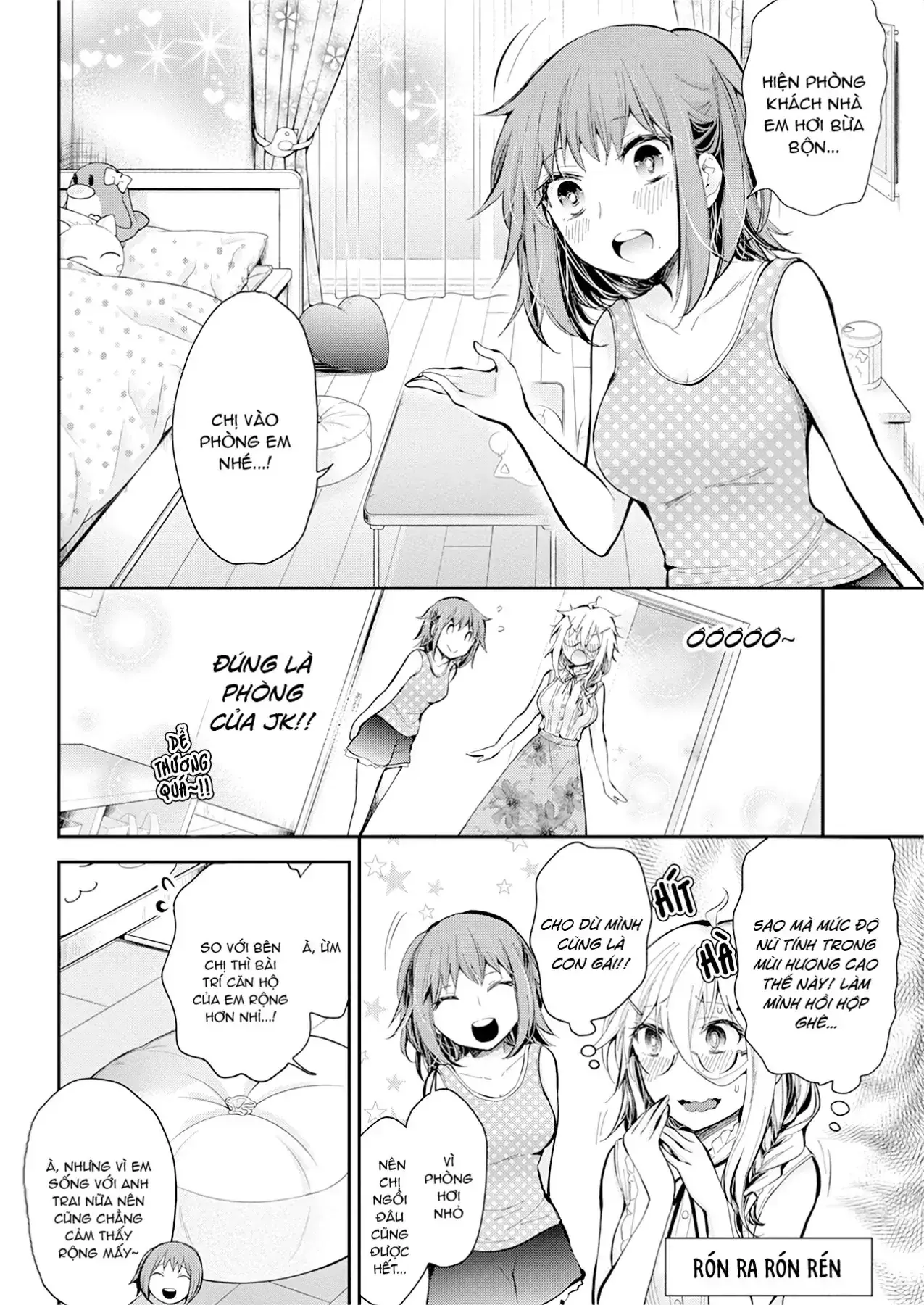 Shingeki No Eroko-San: Hen Na Oneesan Wa Danshi Kousei To Nakayoku Naritai Chapter 18 - Trang 9