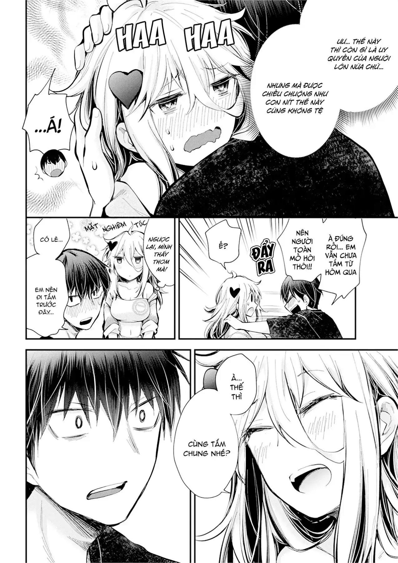 Shingeki No Eroko-San: Hen Na Oneesan Wa Danshi Kousei To Nakayoku Naritai Chapter 19 - Trang 15