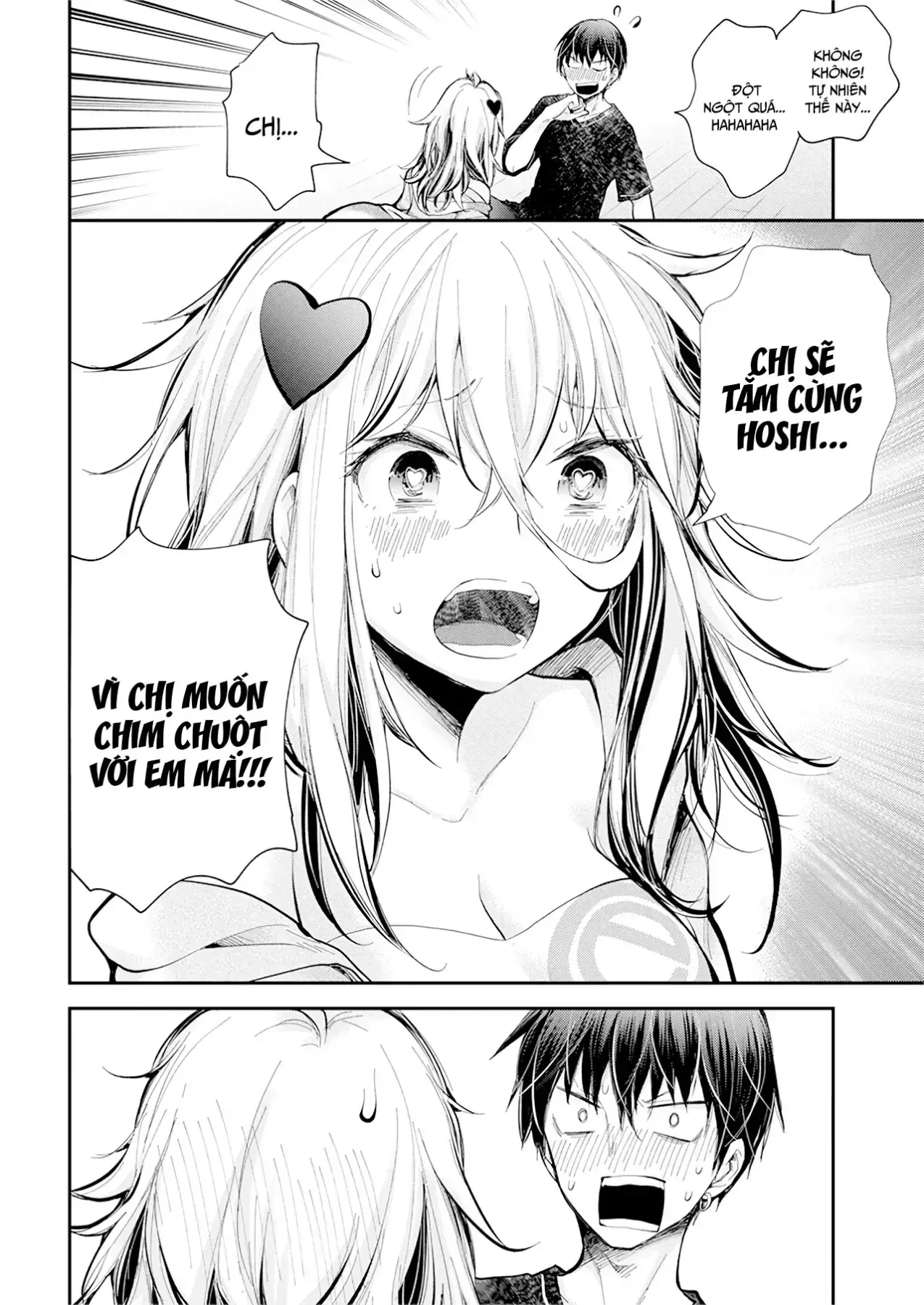 Shingeki No Eroko-San: Hen Na Oneesan Wa Danshi Kousei To Nakayoku Naritai Chapter 19 - Trang 17