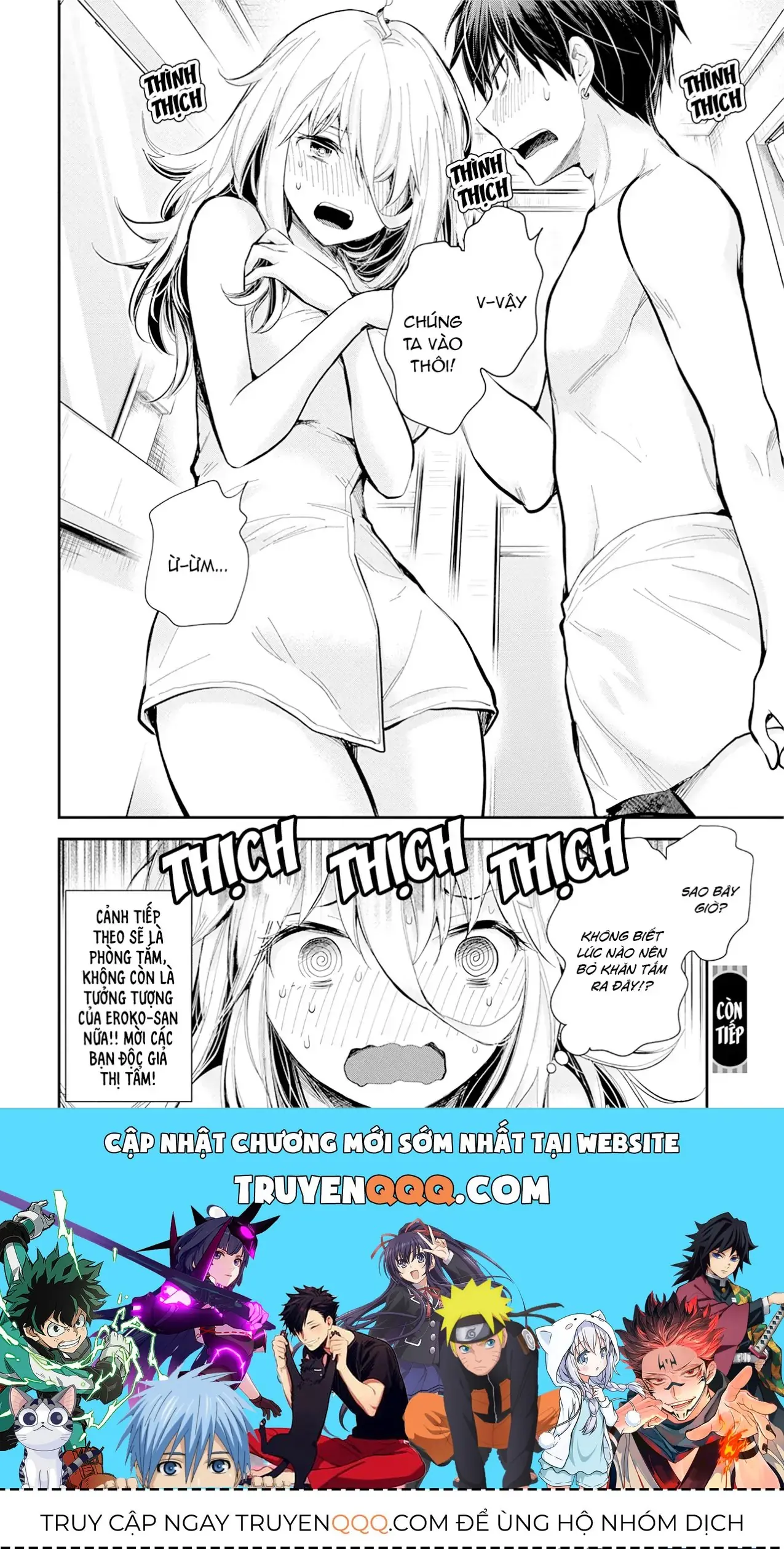 Shingeki No Eroko-San: Hen Na Oneesan Wa Danshi Kousei To Nakayoku Naritai Chapter 19 - Trang 21
