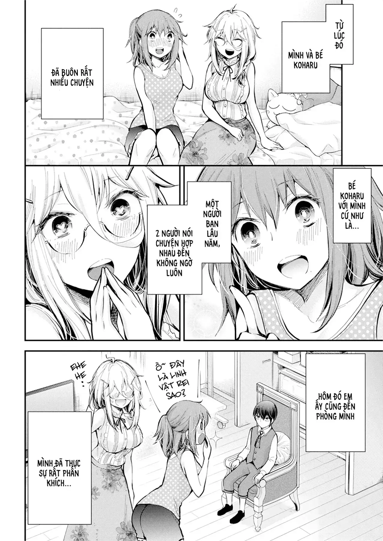 Shingeki No Eroko-San: Hen Na Oneesan Wa Danshi Kousei To Nakayoku Naritai Chapter 19 - Trang 5