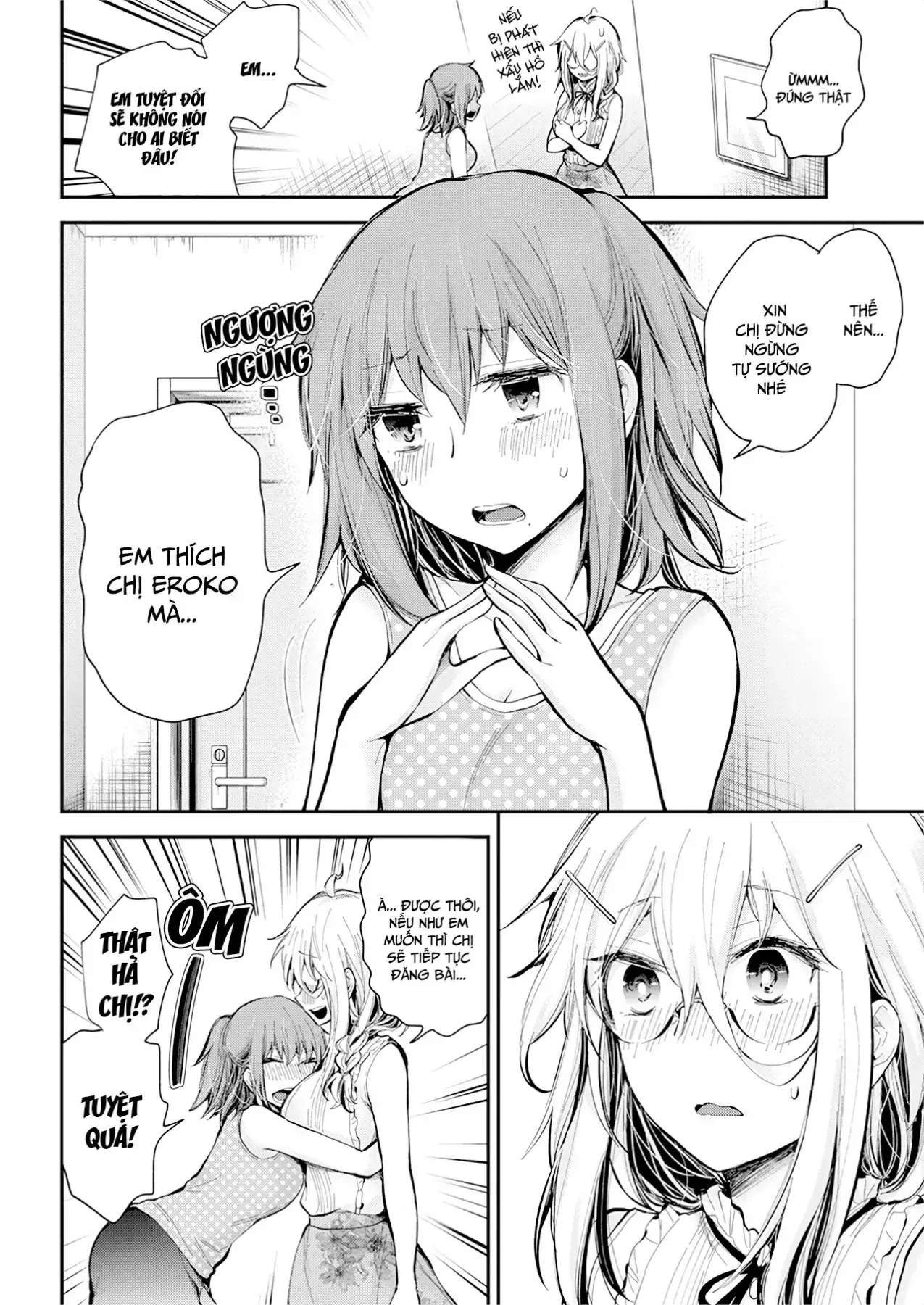 Shingeki No Eroko-San: Hen Na Oneesan Wa Danshi Kousei To Nakayoku Naritai Chapter 19 - Trang 7