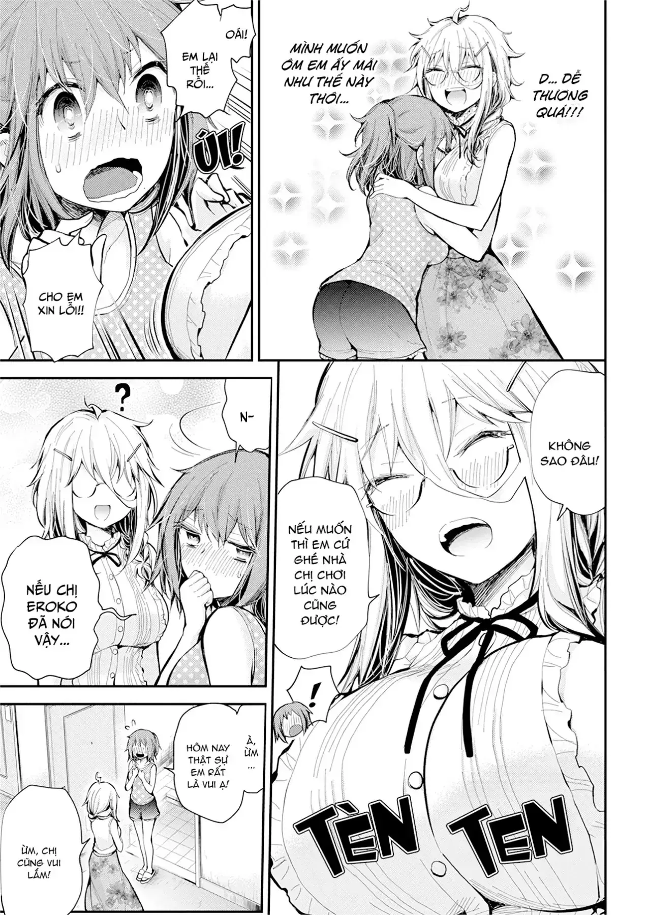 Shingeki No Eroko-San: Hen Na Oneesan Wa Danshi Kousei To Nakayoku Naritai Chapter 19 - Trang 8