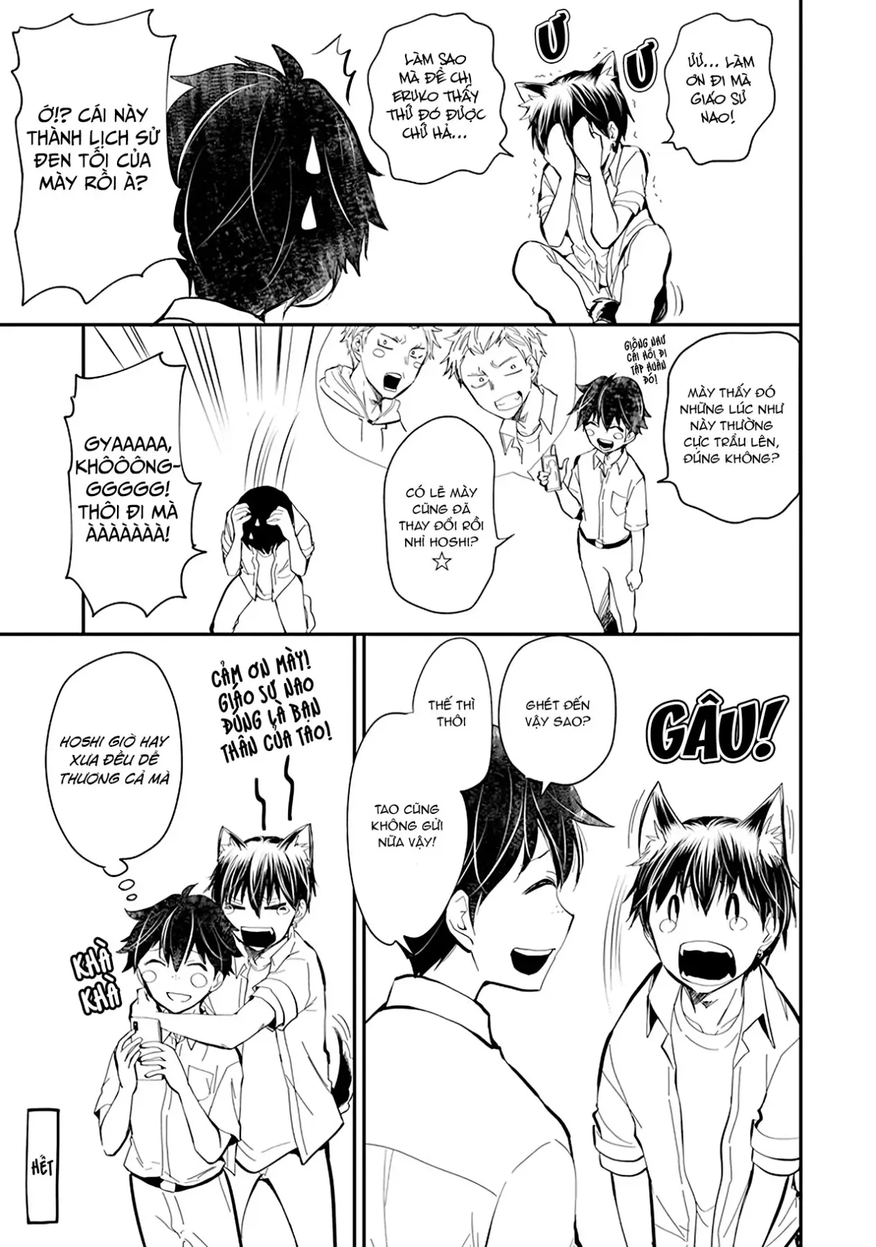 Shingeki No Eroko-San: Hen Na Oneesan Wa Danshi Kousei To Nakayoku Naritai Chapter 21.5 - Trang 13
