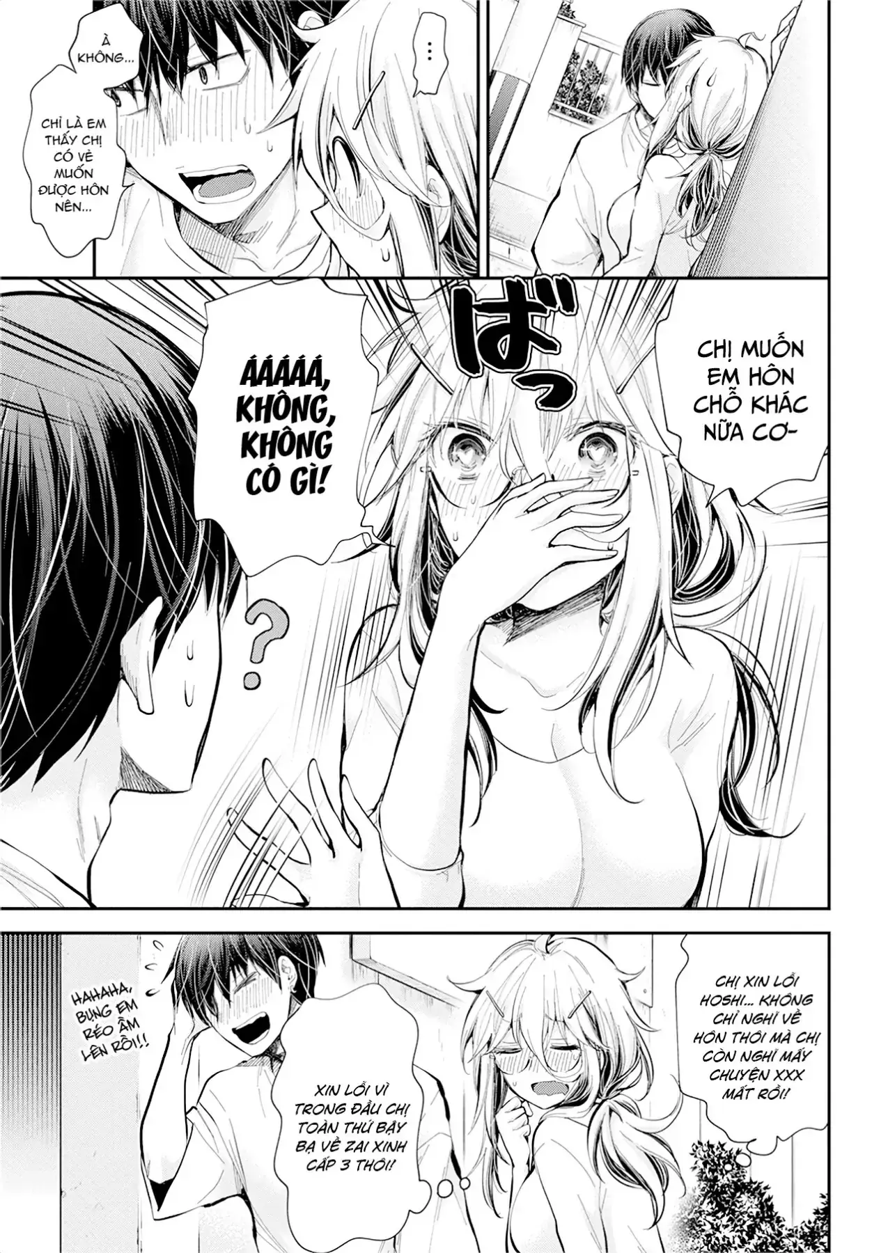 Shingeki No Eroko-San: Hen Na Oneesan Wa Danshi Kousei To Nakayoku Naritai Chapter 21 - Trang 12