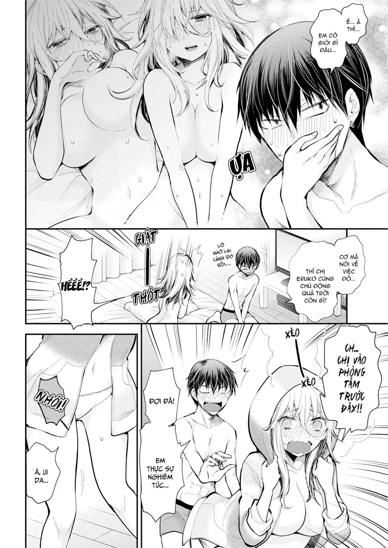 Shingeki No Eroko-San: Hen Na Oneesan Wa Danshi Kousei To Nakayoku Naritai Chapter 21 - Trang 7