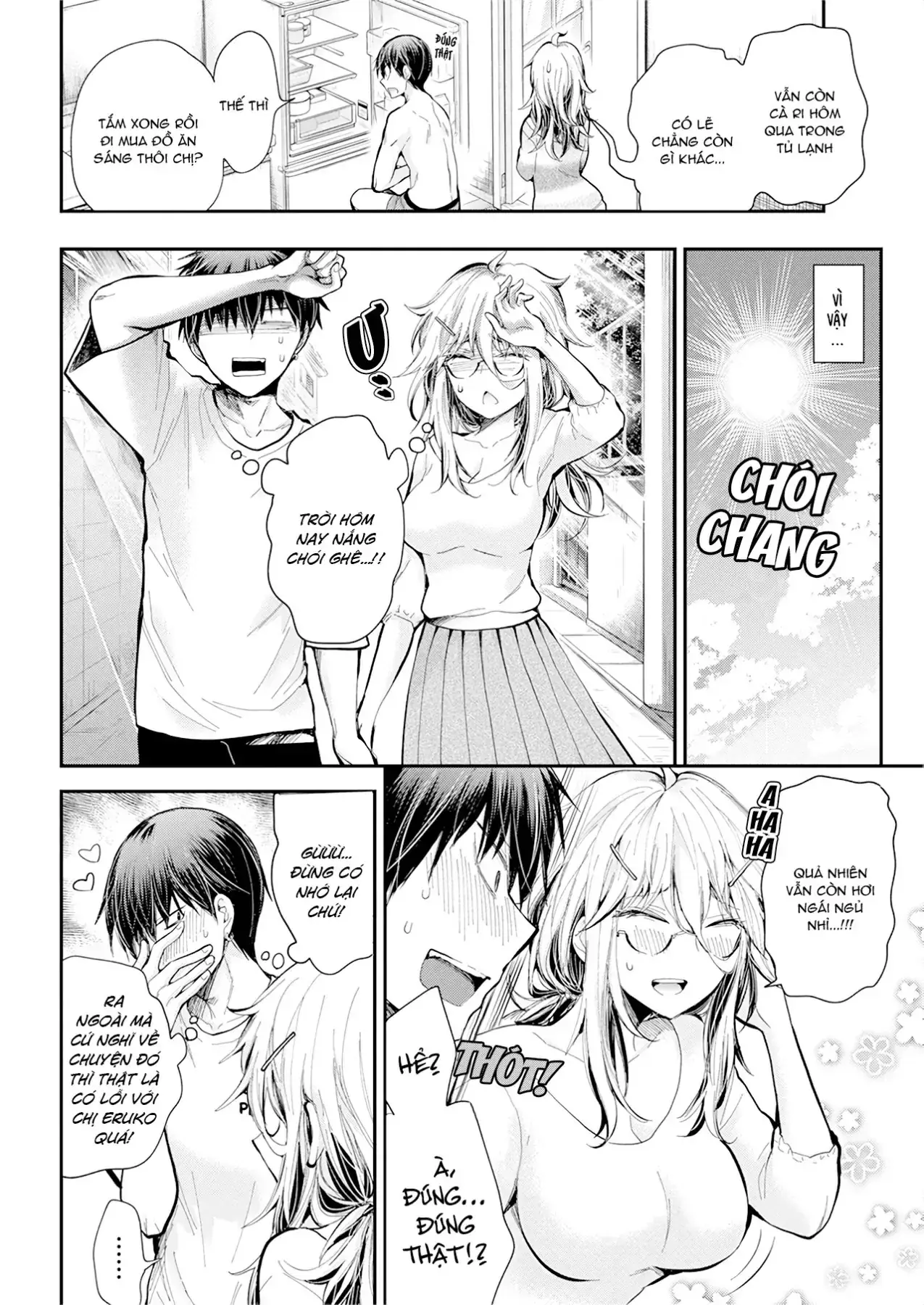 Shingeki No Eroko-San: Hen Na Oneesan Wa Danshi Kousei To Nakayoku Naritai Chapter 21 - Trang 9