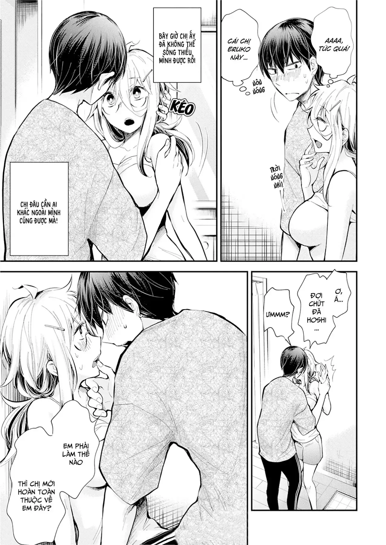 Shingeki No Eroko-San: Hen Na Oneesan Wa Danshi Kousei To Nakayoku Naritai Chapter 22 - Trang 18
