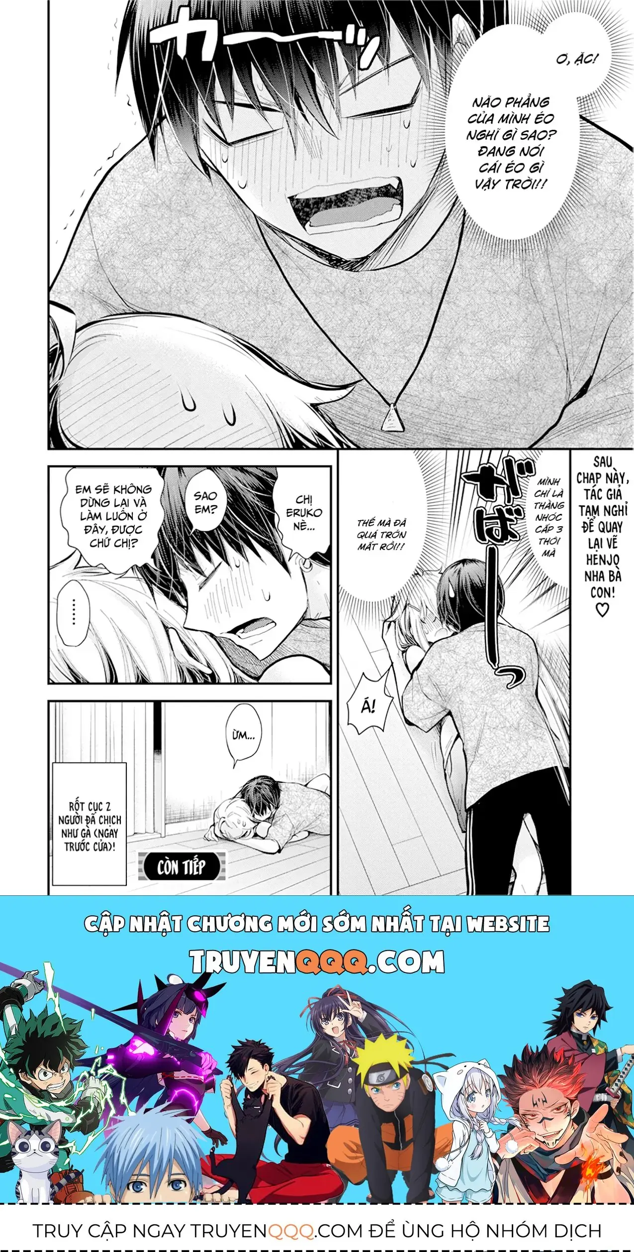 Shingeki No Eroko-San: Hen Na Oneesan Wa Danshi Kousei To Nakayoku Naritai Chapter 22 - Trang 21