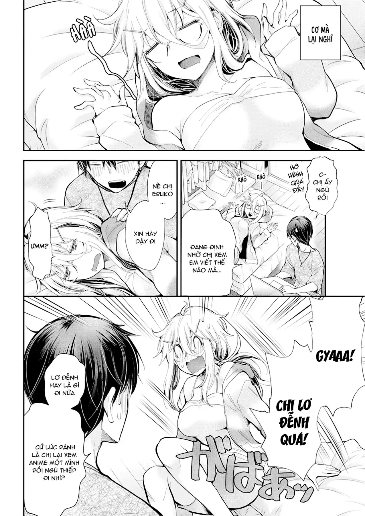 Shingeki No Eroko-San: Hen Na Oneesan Wa Danshi Kousei To Nakayoku Naritai Chapter 22 - Trang 7